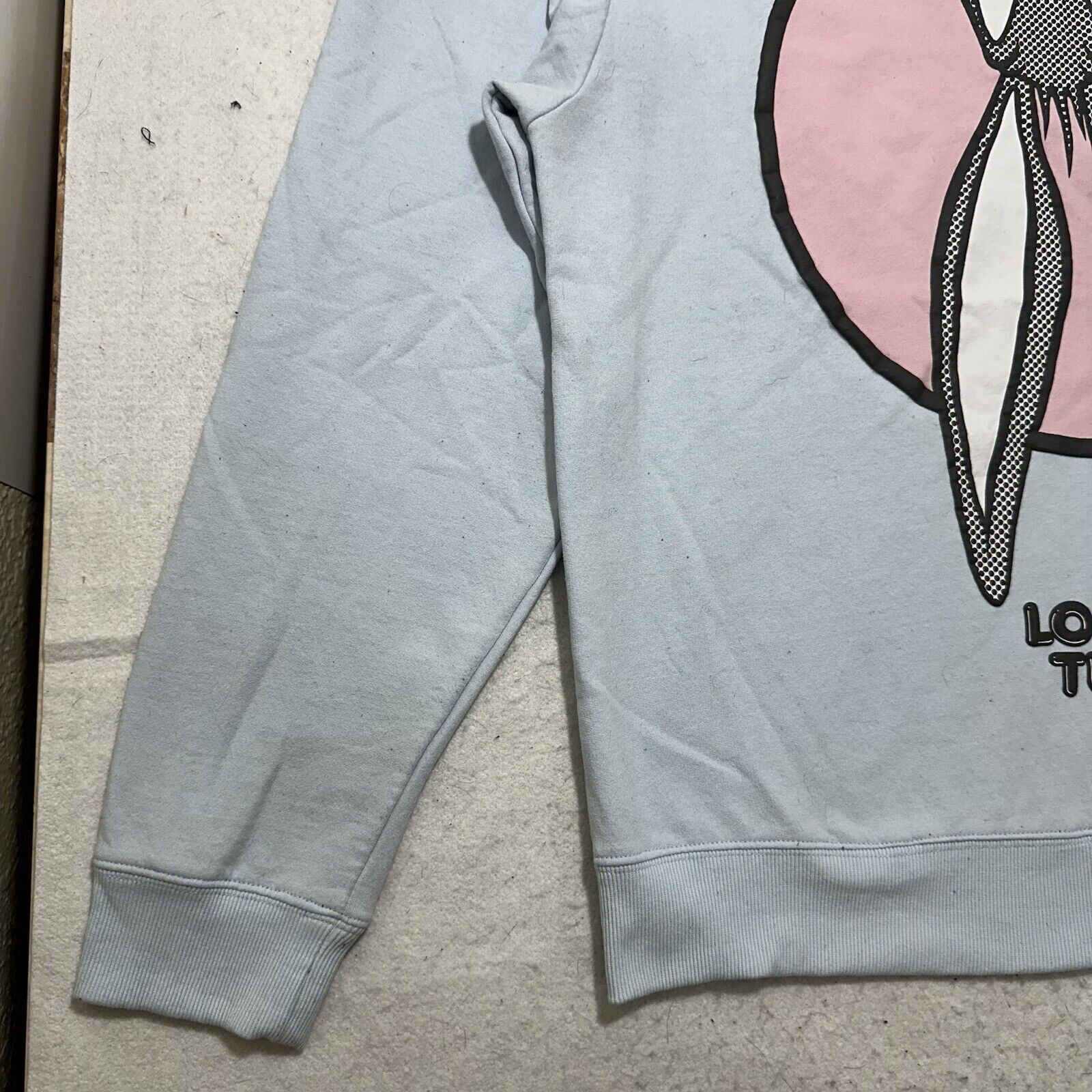 Other Looney Tunes XXL Bugs Bunny Crewneck Fleece Sweatshirt Blue Size XXL / US 16-18 / IT 52-54 - 6 Thumbnail