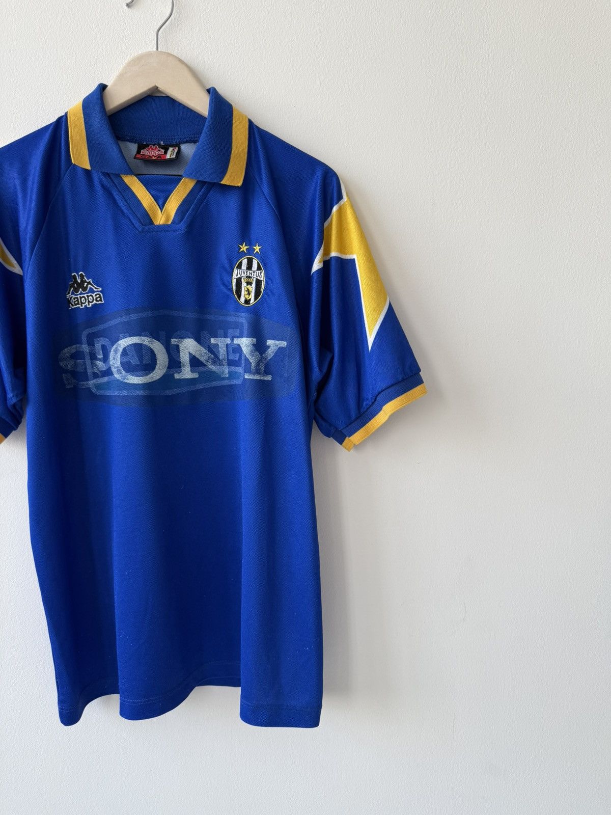 Kappa × Vintage 🩸RARE🩸Kappa Juventus 1995/1996 Del Piero #10 Away Jersey Size US L / EU 52-54 / 3 - 3 Thumbnail