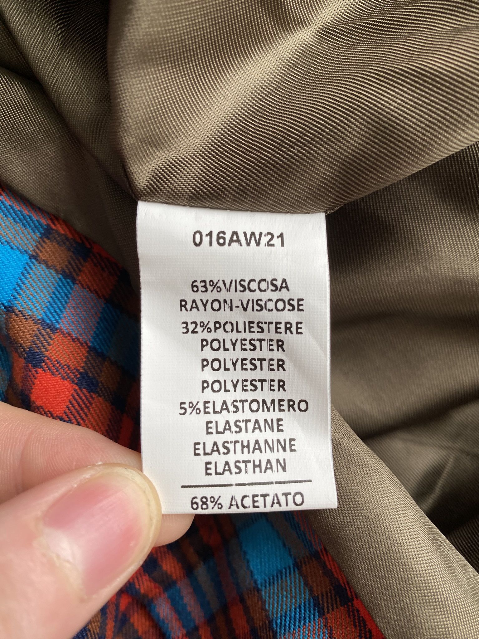 Acne Studios NWT $560 - Deadstock Check Long Split Trench Coat Size US L / EU 52-54 / 3 - 20 Thumbnail