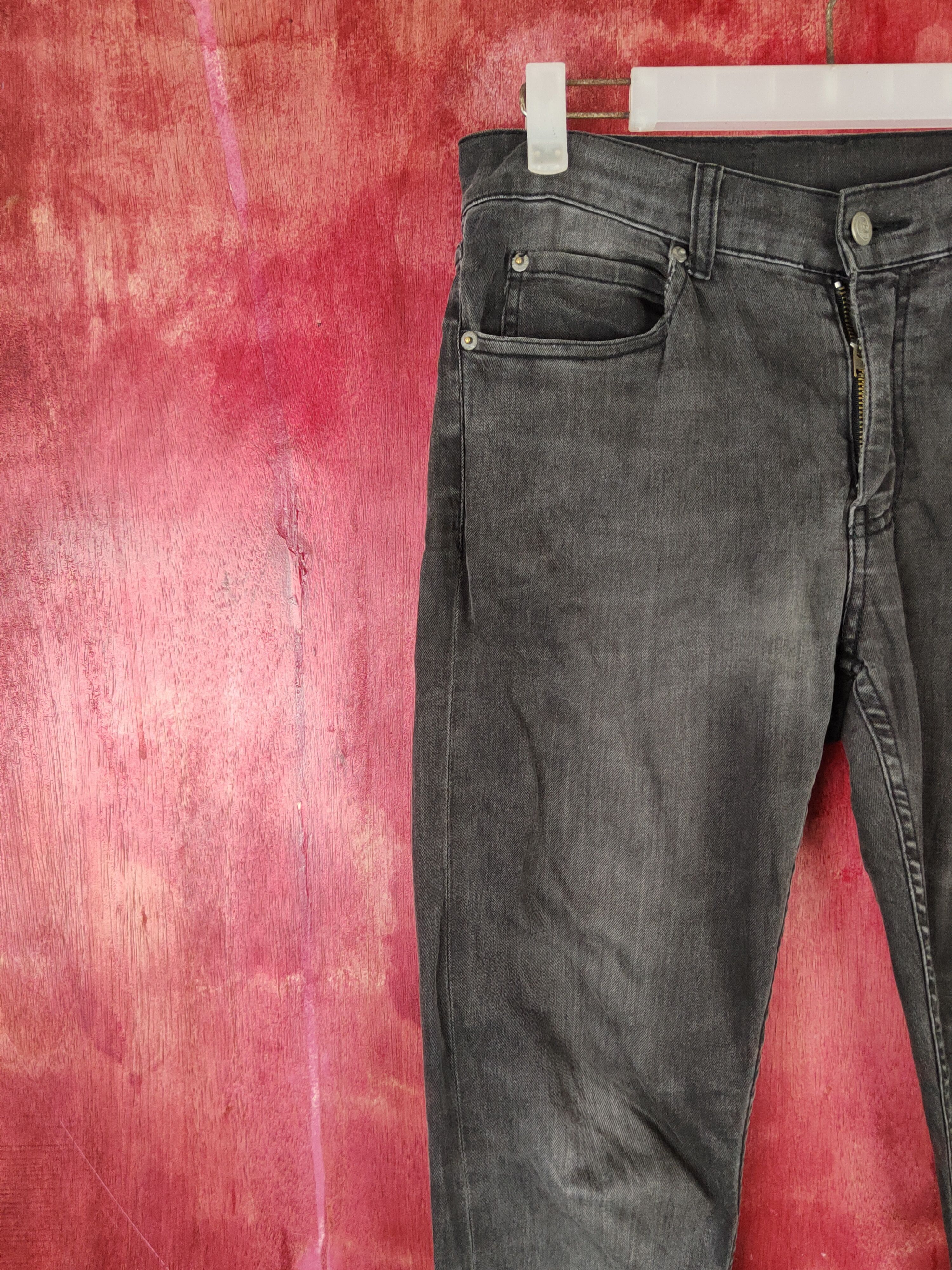Cheap Monday Cheap Monday Black Faded distressed ripped Pants #S1332 Size US 30 / EU 46 - 3 Thumbnail