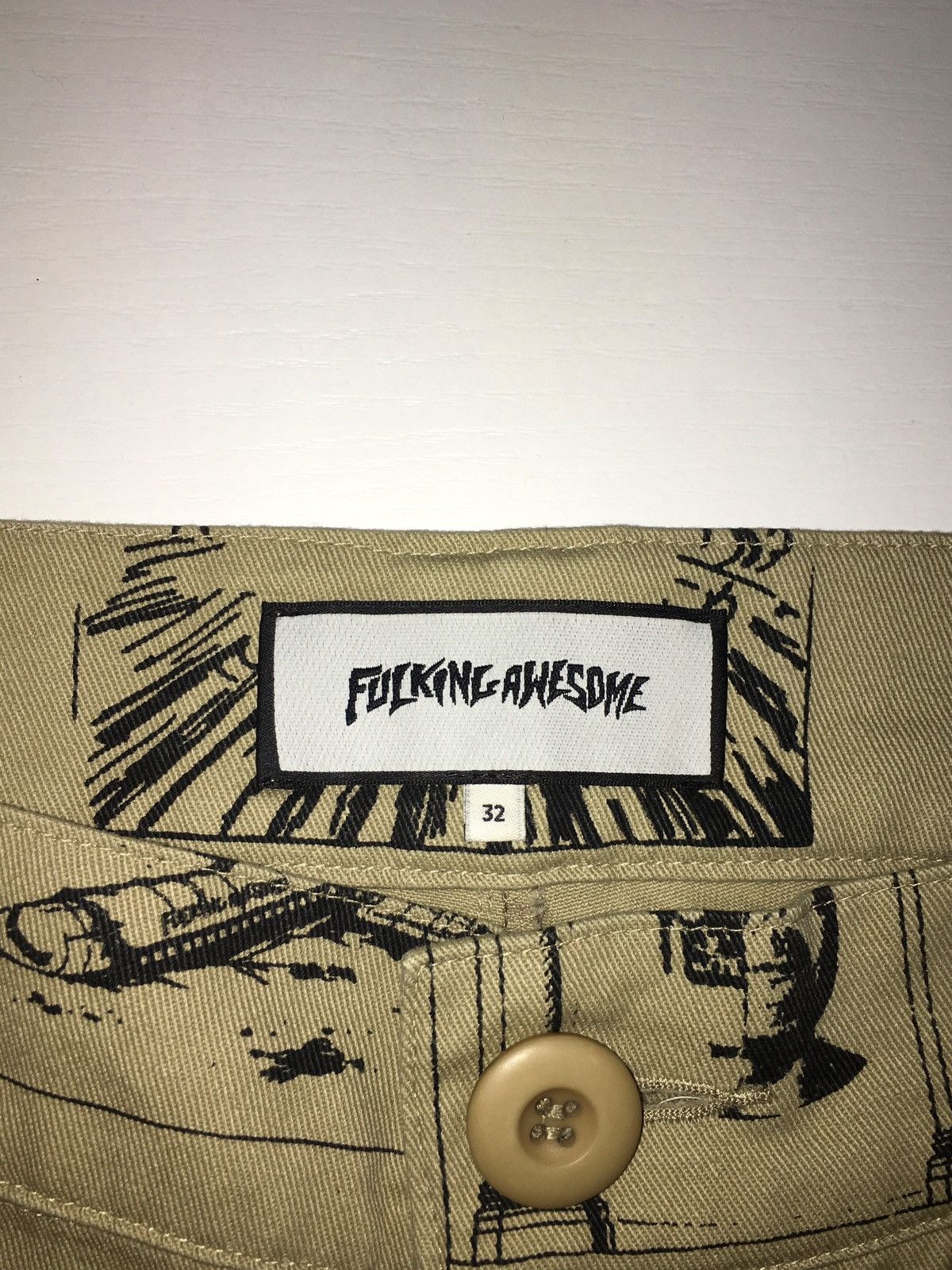 Fucking Awesome trousers FUCKING AWESOME Cut Outs Work Pants y2k vintage fa Size US 32 / EU 48 - 5 Thumbnail
