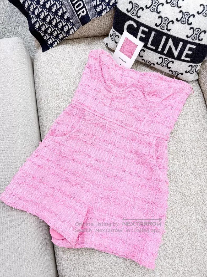 Chanel Chanel Tweed jumpsuit Size 25" / US 0 / IT 36 - 2 Thumbnail