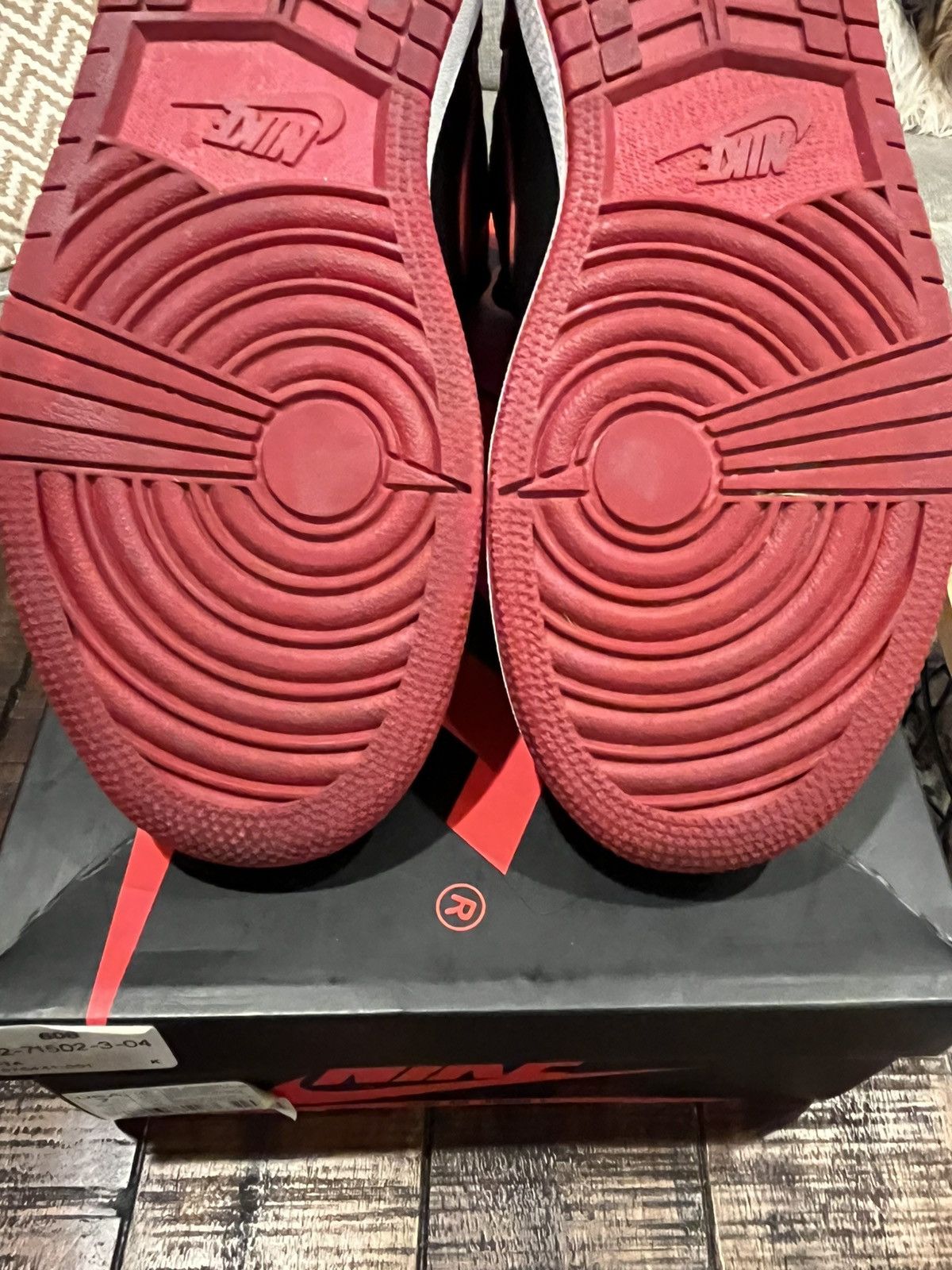 Nike Nike Jordan 1 “Banned” Bred OG 2016 Size US 7 / EU 40 - 14 Thumbnail