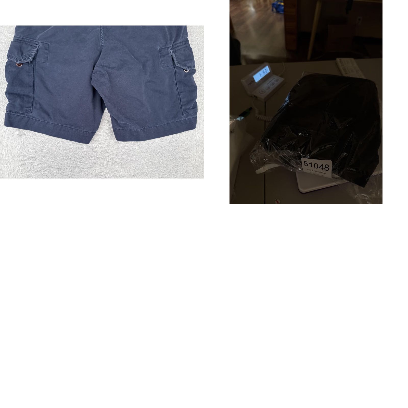 Polo Ralph Lauren Polo Ralph Lauren Shorts Mens 36 Cargo Navy Blue 100% Cotton Pockets Casual Pants Size US M / EU 48-50 / 2 - 10 Thumbnail