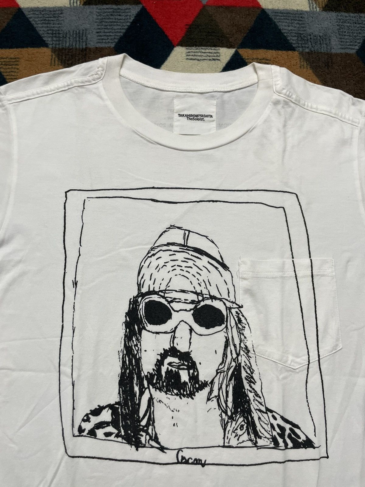 Takahiromiyashita The Soloist. Takahiromiyashita The Soloist “Kurt Cobain” Pocket Shirt Size US M / EU 48-50 / 2 - 2 Thumbnail