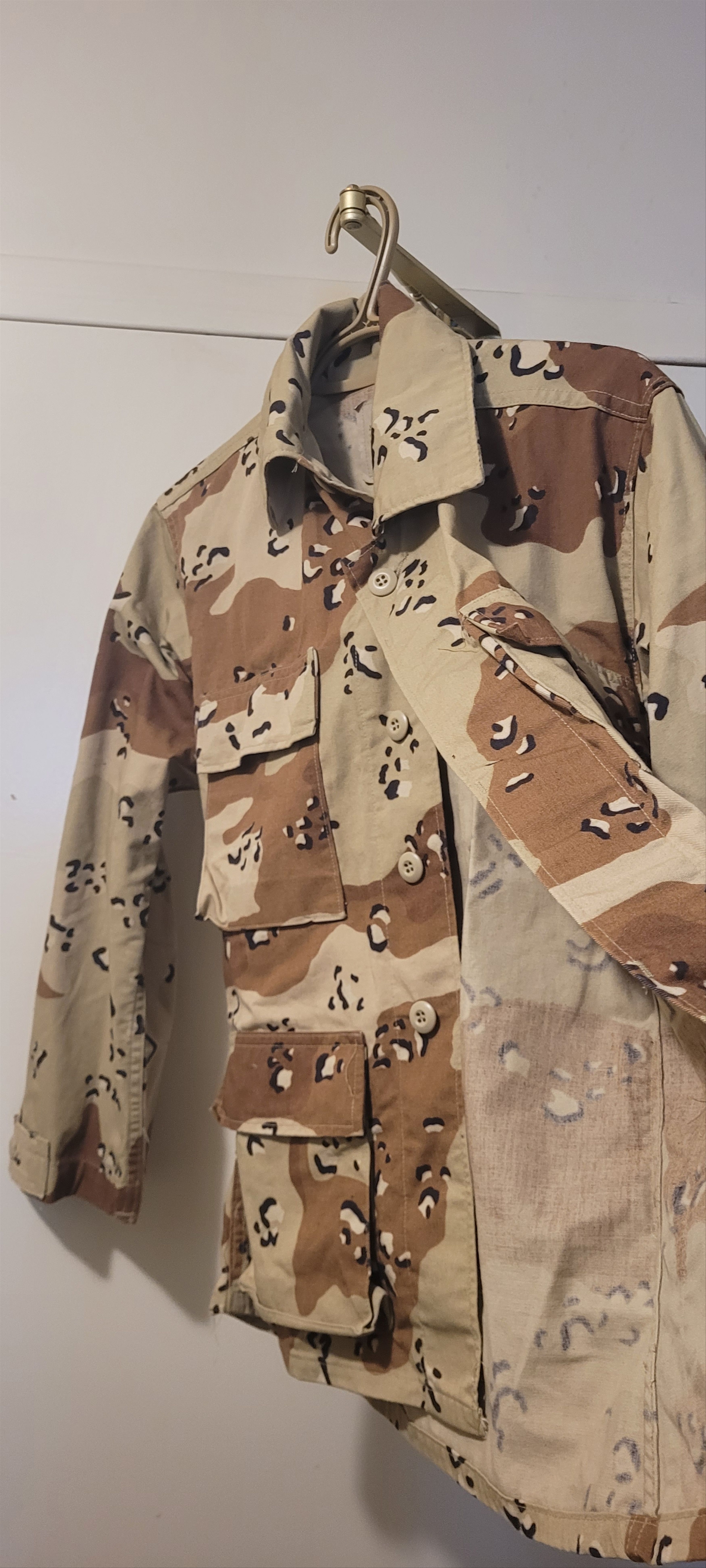 American Apparel 1991 US Issue Desert BDU Combat Coat Size US S / EU 44-46 / 1 - 3 Thumbnail