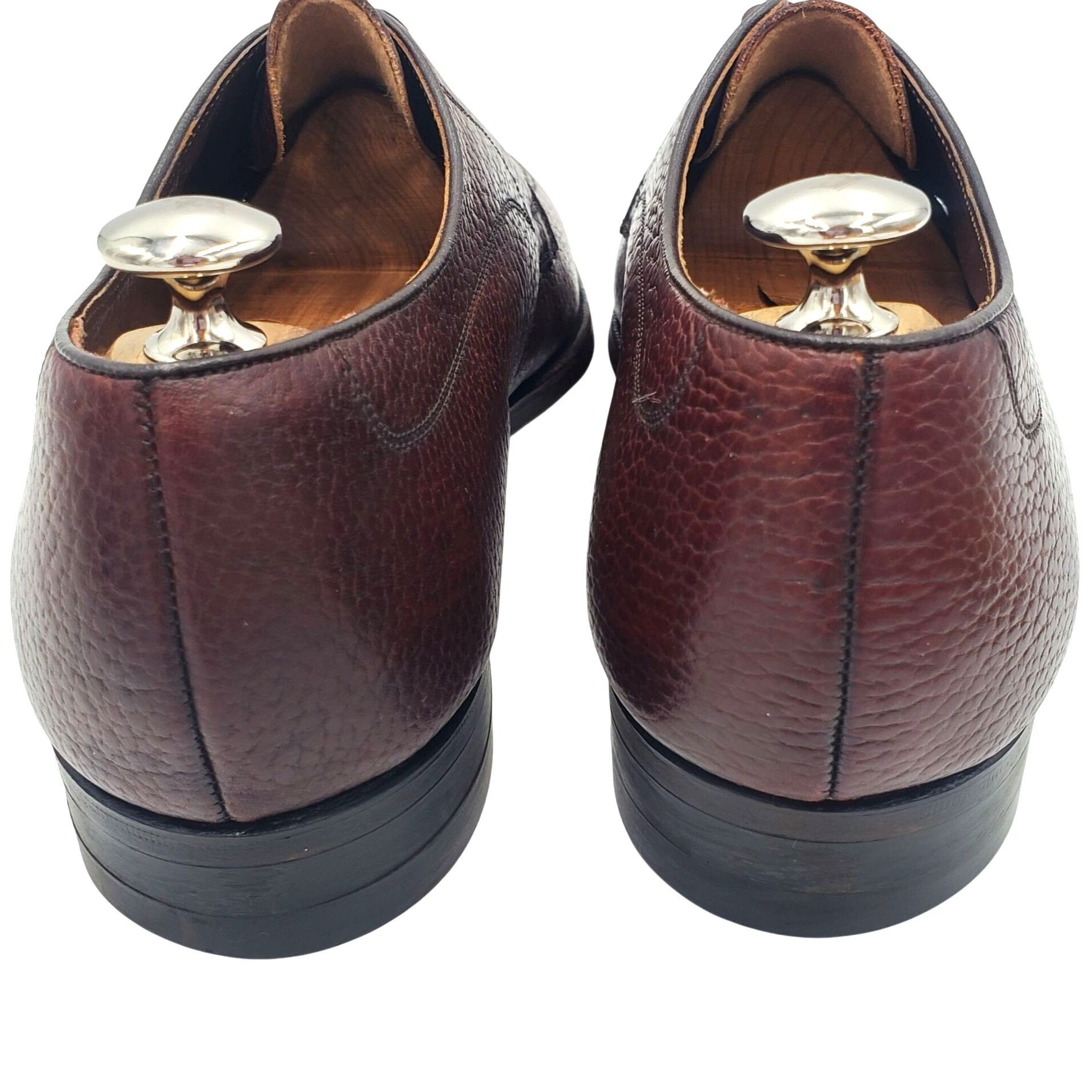 Florsheim Vintage The Florsheim Men's size 9.5 Brown Leather Lace Up O Size US 9.5 / EU 42-43 - 4 Thumbnail