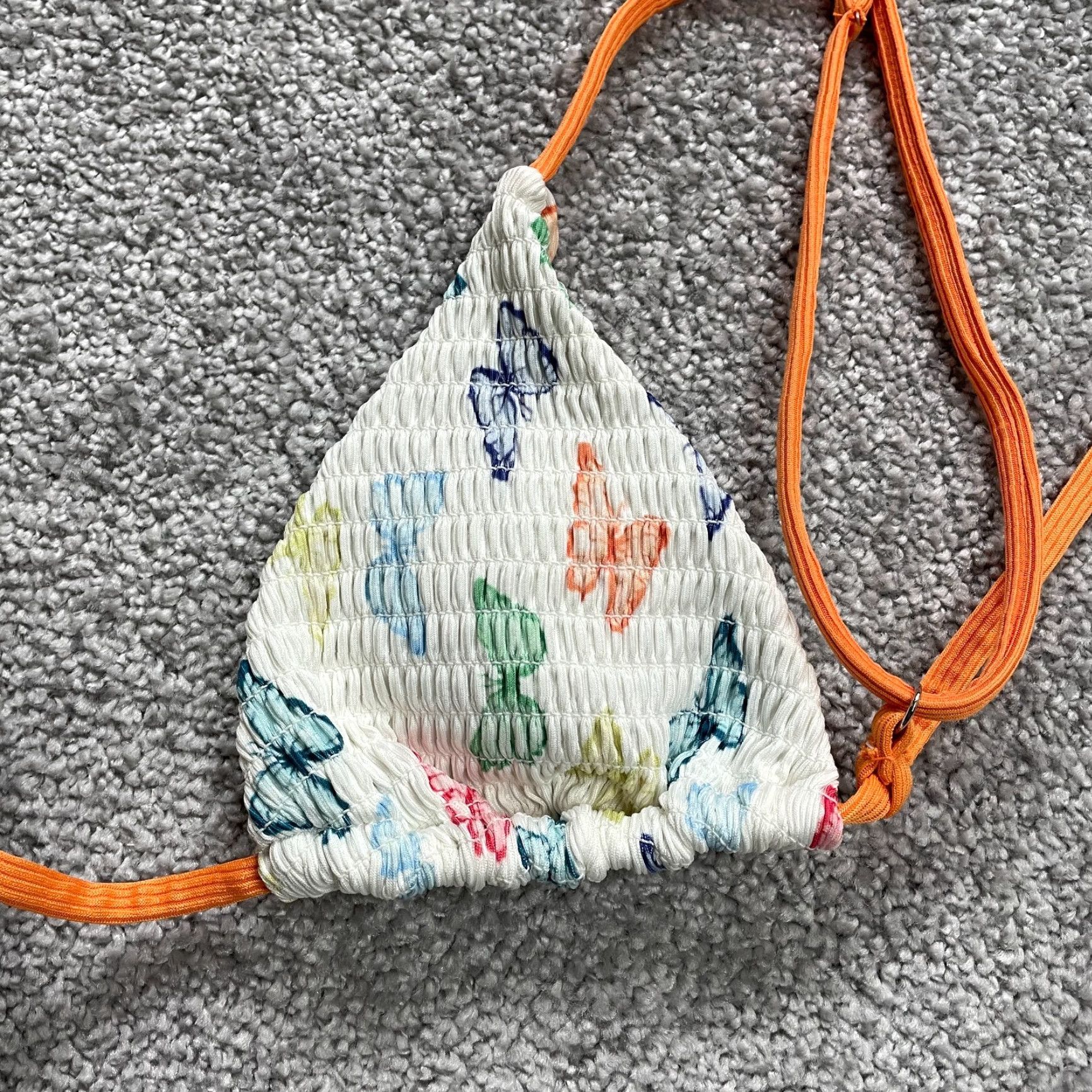 Triangl Unbranded Swimwear Top Women Multicolor Butterfly Triangle Padded M-Size Bikini Size M / US 6-8 / IT 42-44 - 6 Thumbnail