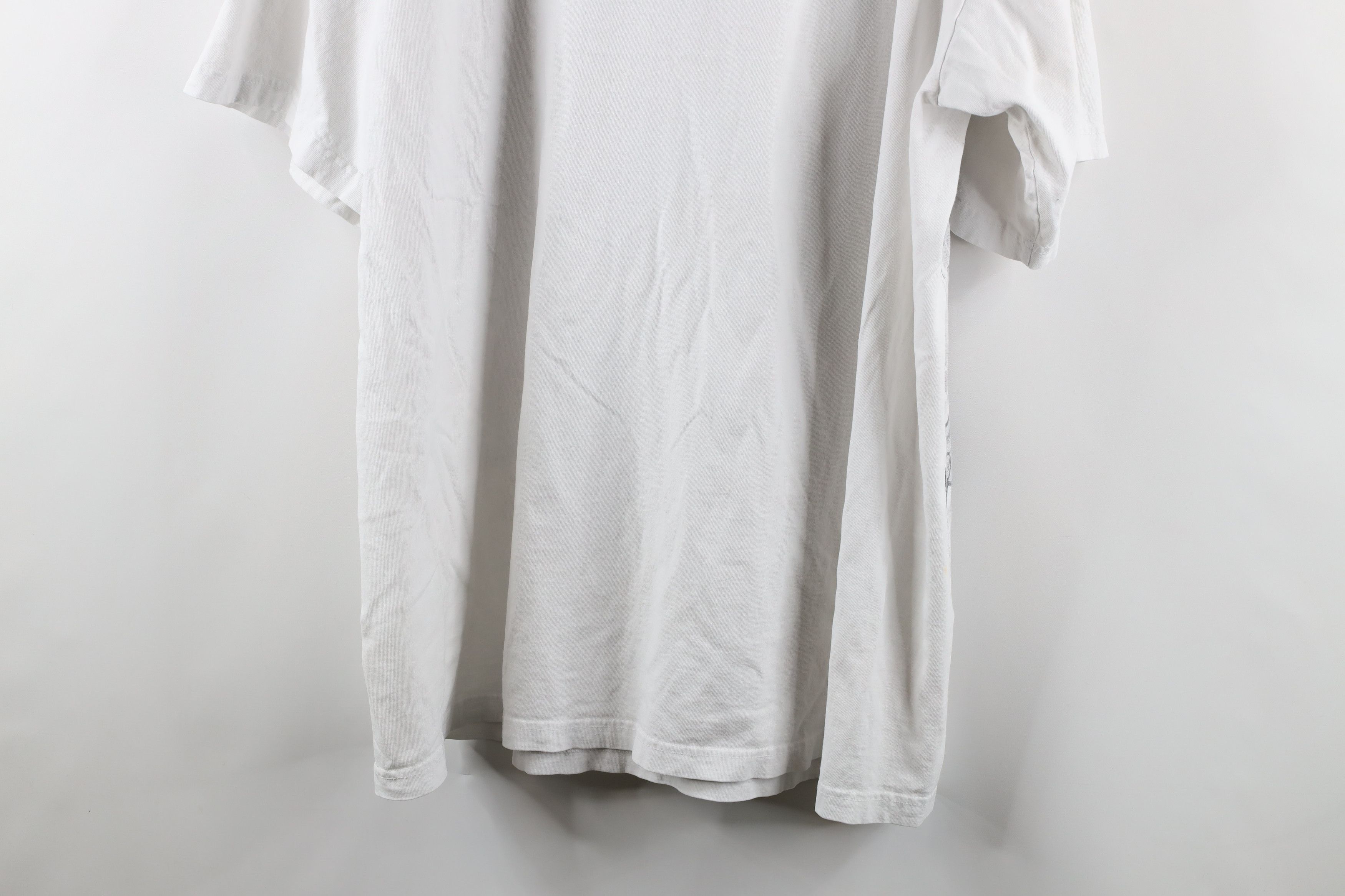 Vintage Vintage 90s Streetwear Atlanta Georgia Peach T-Shirt White Size US M / EU 48-50 / 2 - 11 Thumbnail