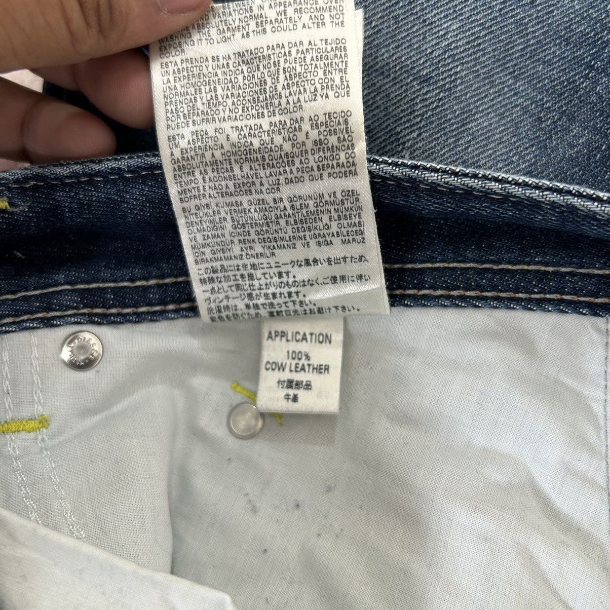 Diesel Vintage Diesel Darron Regular Slim Tapered Denim Size US 33 - 18 Thumbnail
