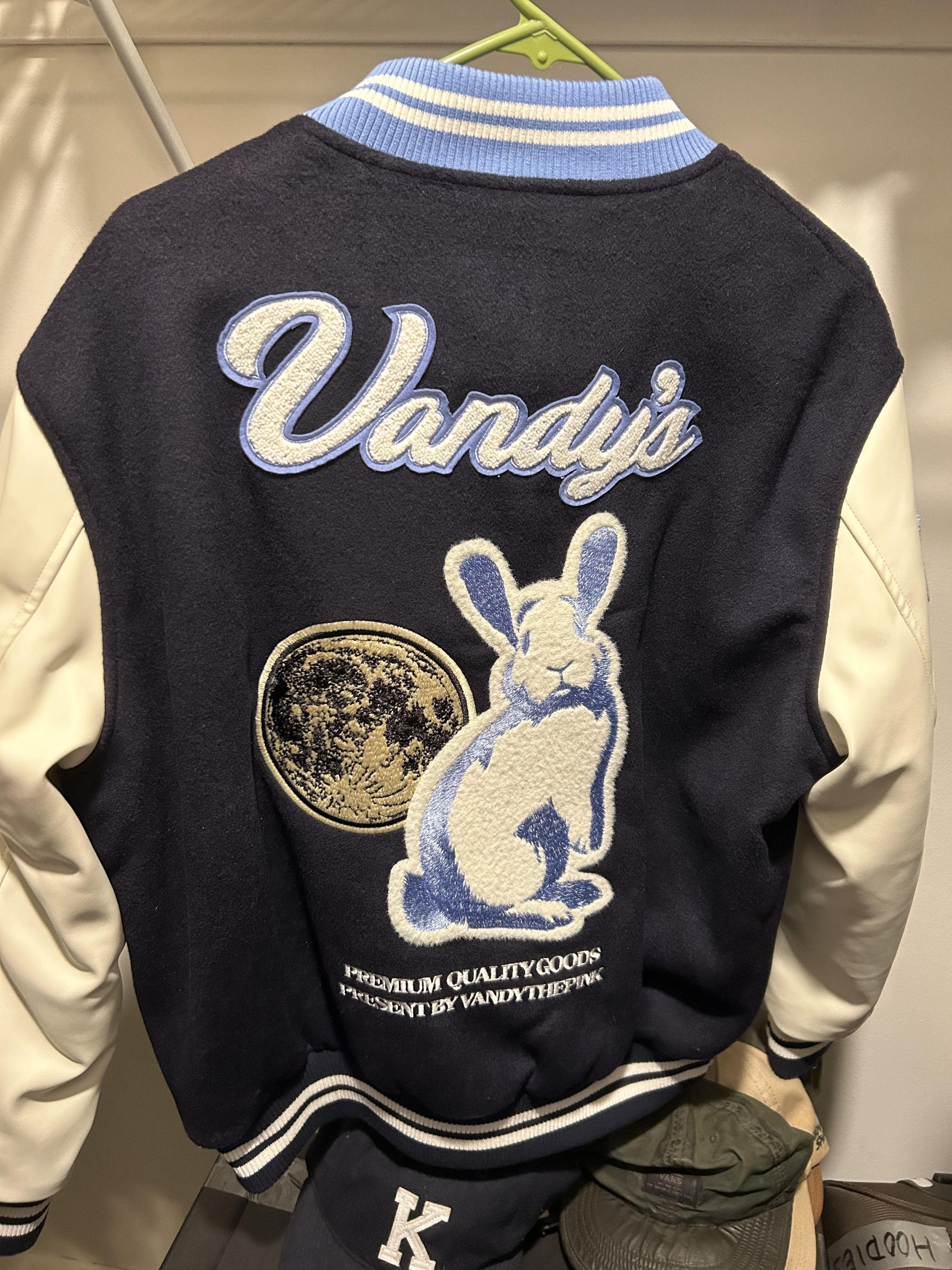 Vandy The Pink 4 Year Anniversary Varsity Jacket | Grailed