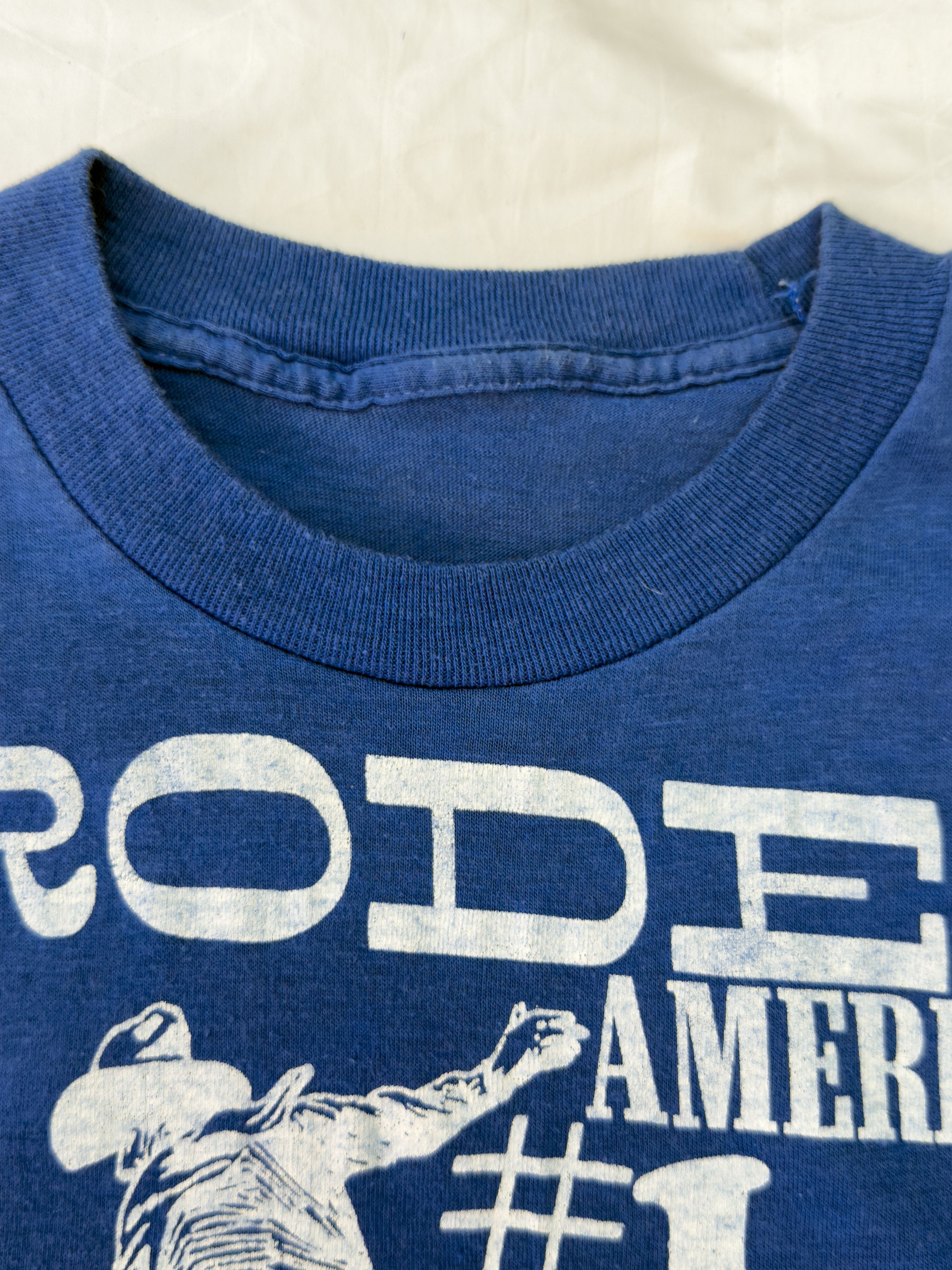 Other Vintage Flying U Rodeo “America’s #1 Sport” Single Stitch T Size XS / US 0-2 / IT 36-38 - 5 Thumbnail