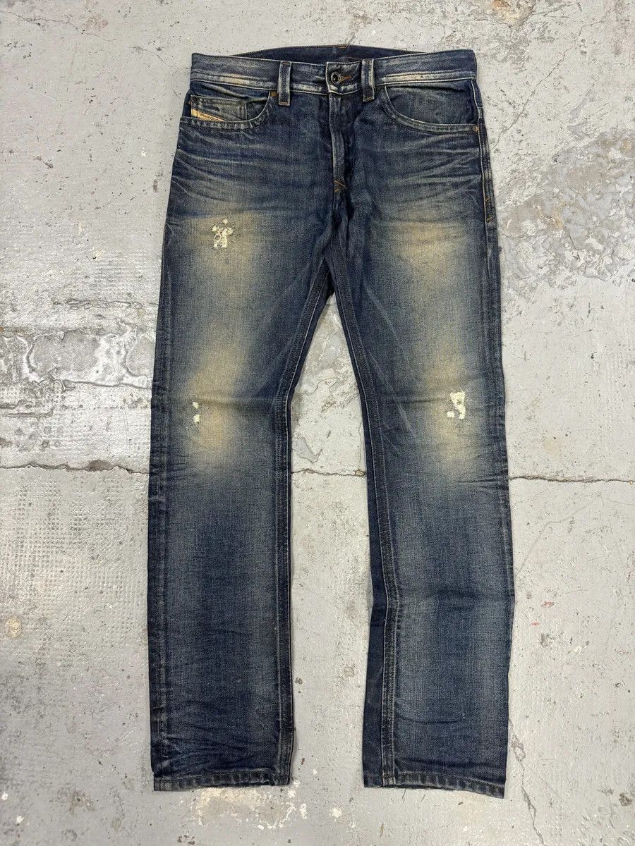 Diesel Diesel Sunfaded Blue Denim Slim Jeans Size US 32 / EU 48 - 1 Thumbnail