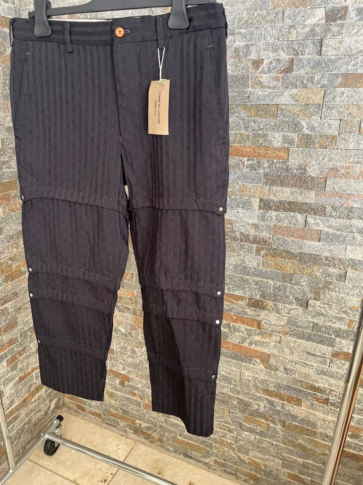 Comme des Garcons CDG Homme Plus Pants in Black Size US 32 / EU 48 - 11 Thumbnail