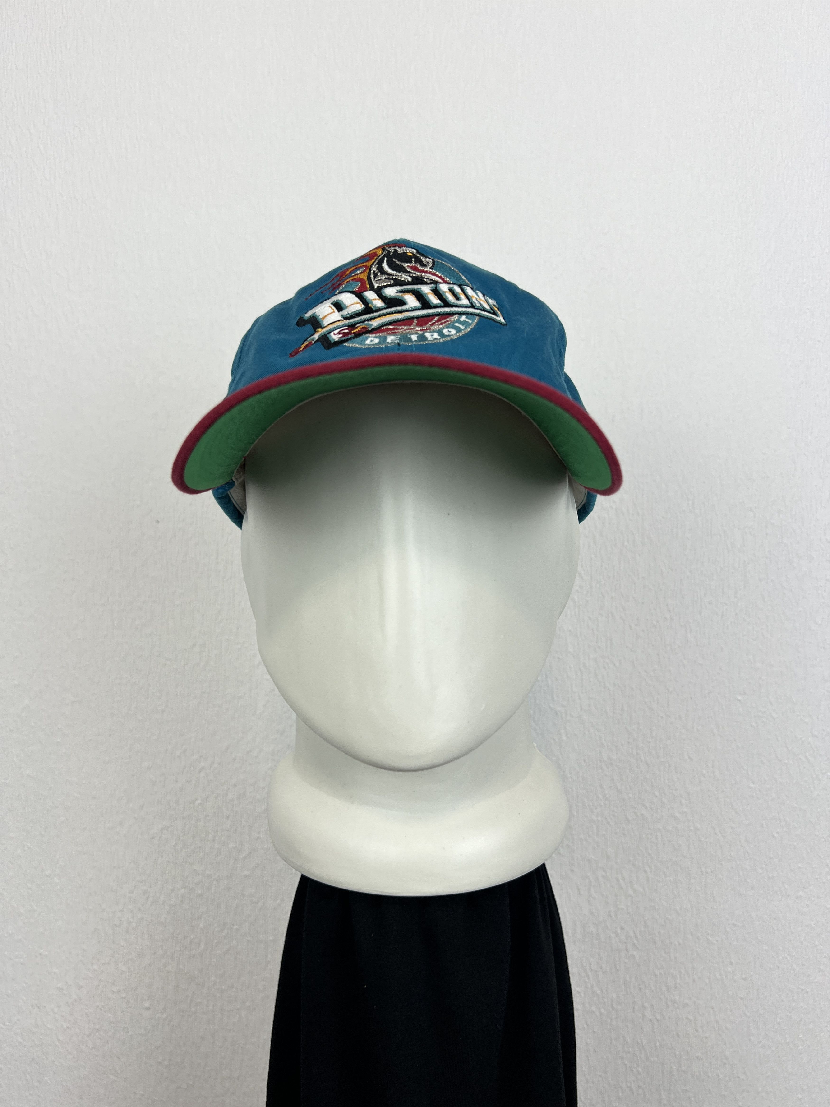 Vintage Detroit Pistons Snapback Hat Cap Sport Specialties NBA Size ONE SIZE - 2 Thumbnail