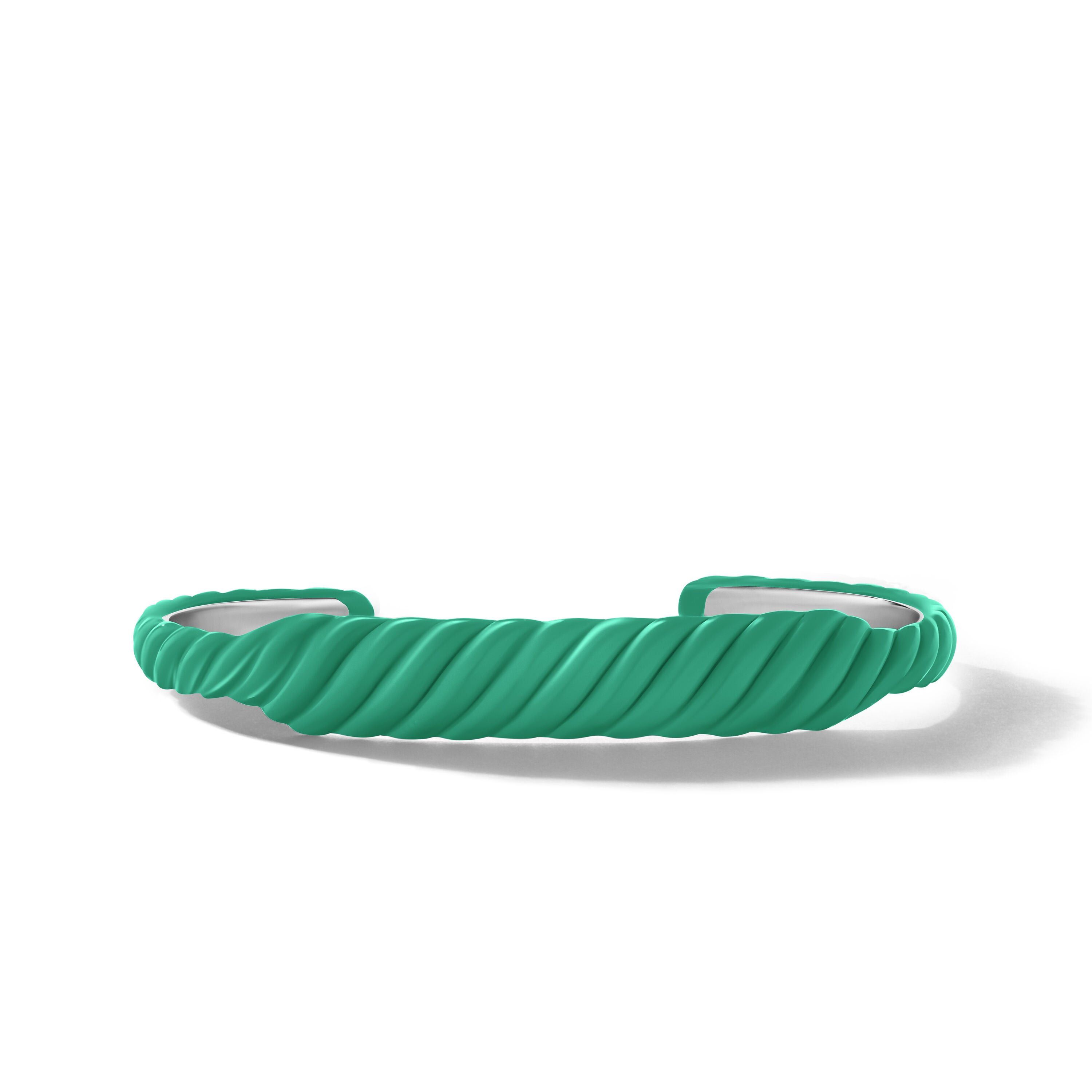 David Yurman o1w1db10325 Color Contour Cuff Bracelet in Turquoise Size ONE SIZE - 1 Preview