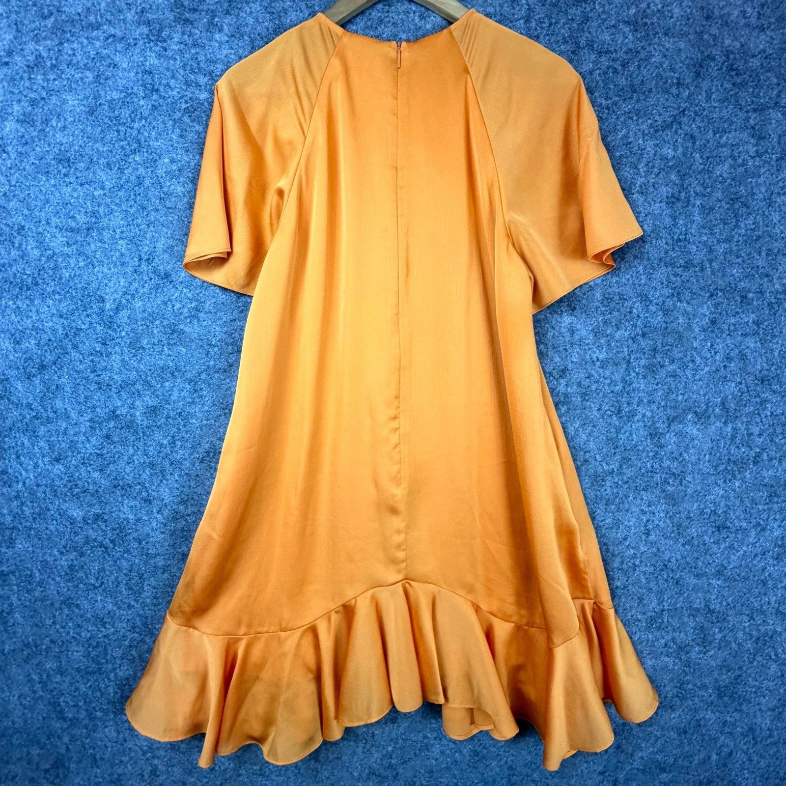 Ted Baker Ted Baker Elsieee Mini Dress Womens 3 Orange Flowy Boho Size XS / US 0-2 / IT 36-38 - 2 Thumbnail