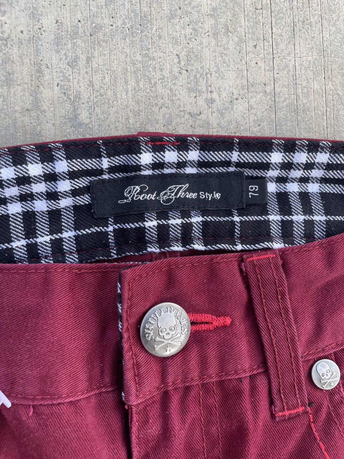 Hysteric Glamour 2000s JAPANESE BRAND ROOT THREE UNION JACK CLAWMARK FLARE Size US 32 / EU 48 - 4 Thumbnail