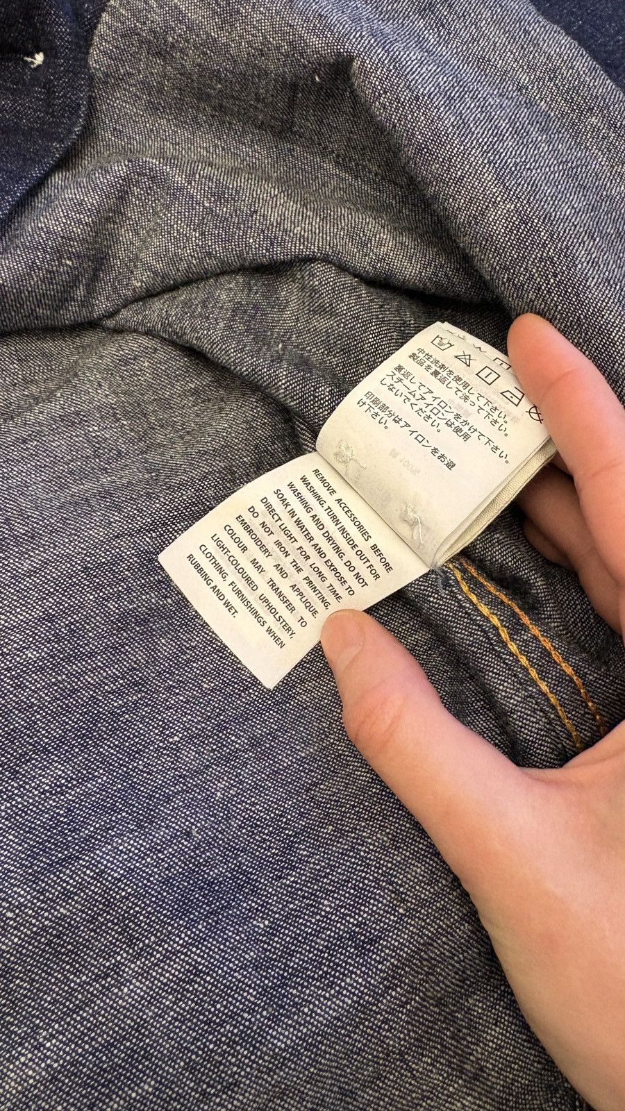 Evisu Denim jacket shirt Evisu Size US M / EU 48-50 / 2 - 14 Thumbnail