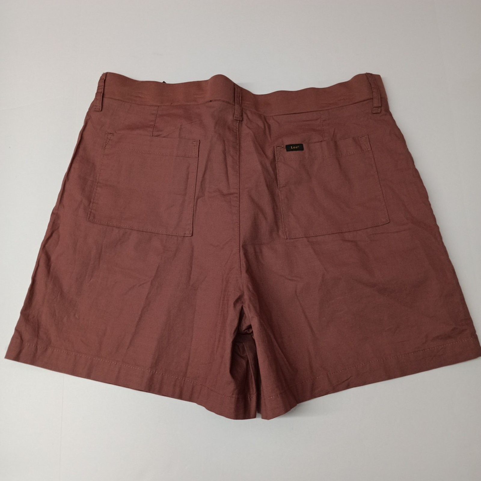 Lee Lee Bermuda Shorts Women Size 20 Henna 6" Ins Comfort Waist Size 42" / US 20 - 4 Thumbnail