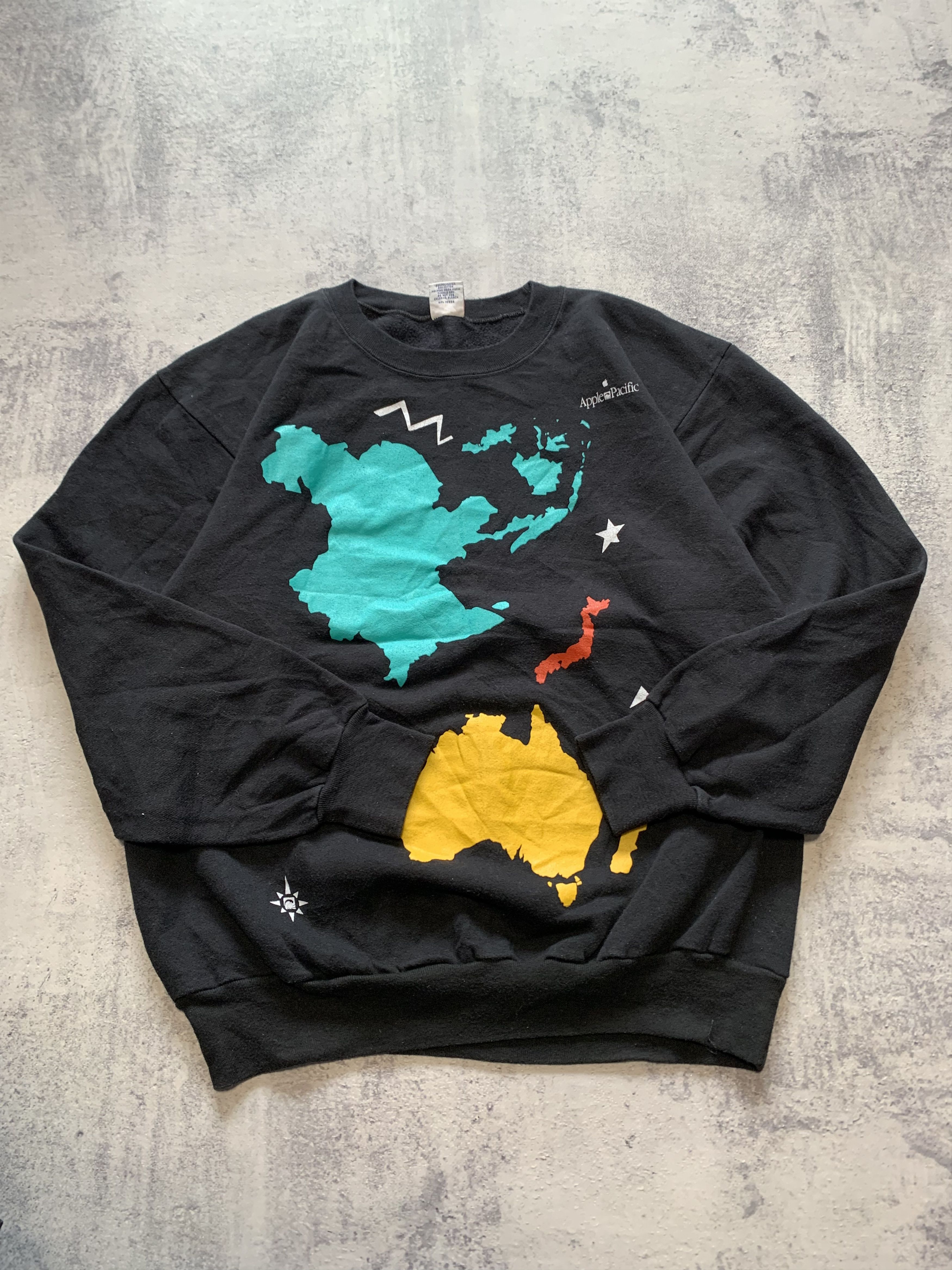 Apple Vintage 80’s Apple Pacific sweatshirt USA Size US XL / EU 56 / 4 - 3 Thumbnail