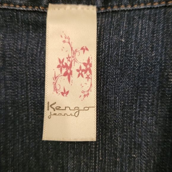 Other Kenzo Jeans Blue Denim Short Sleeve Mini Dress - S Size S / US 4 / IT 40 - 7 Thumbnail