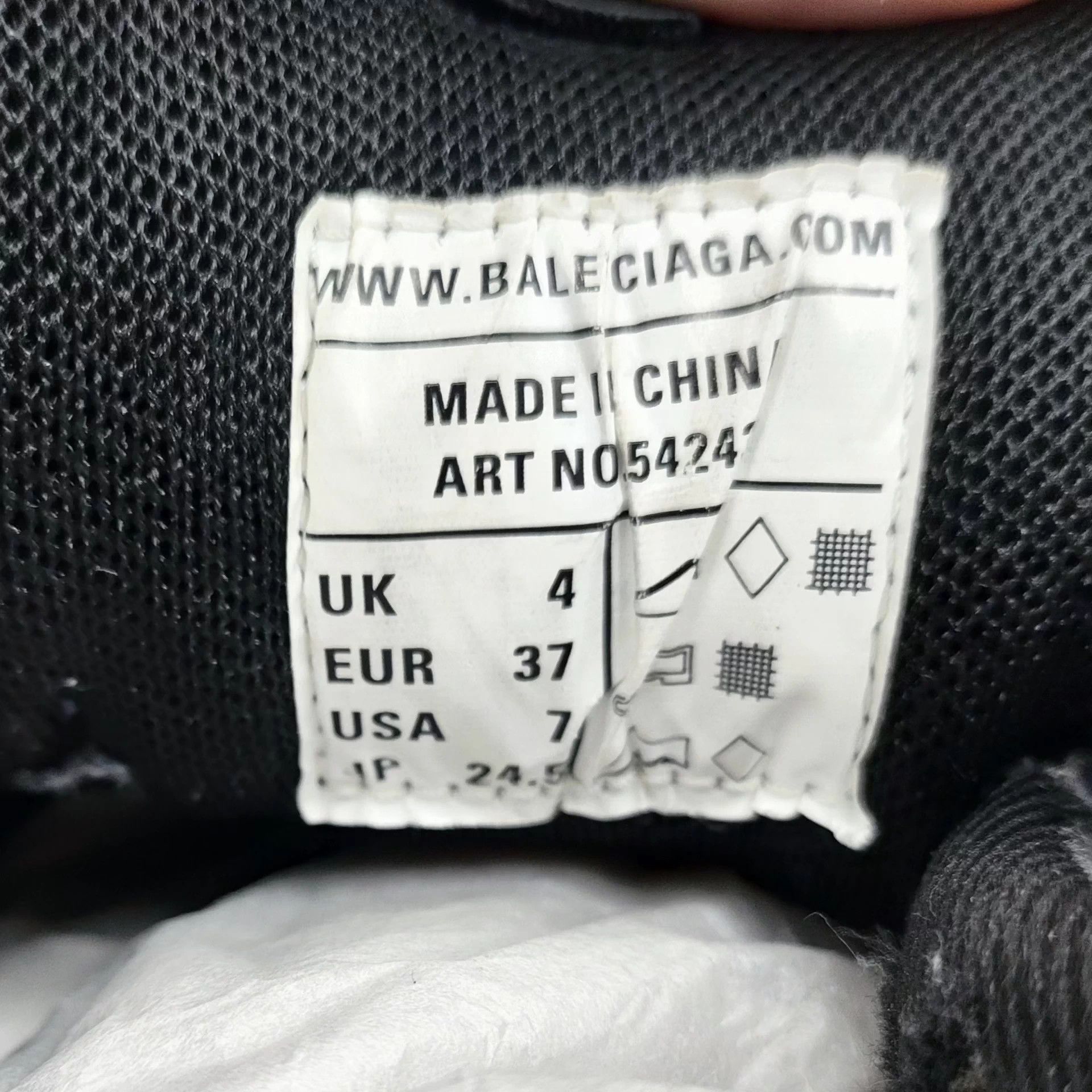 Balenciaga Balenciaga mesh dad shoe EU 37 blue Size US 7 / IT 37 - 4 Thumbnail