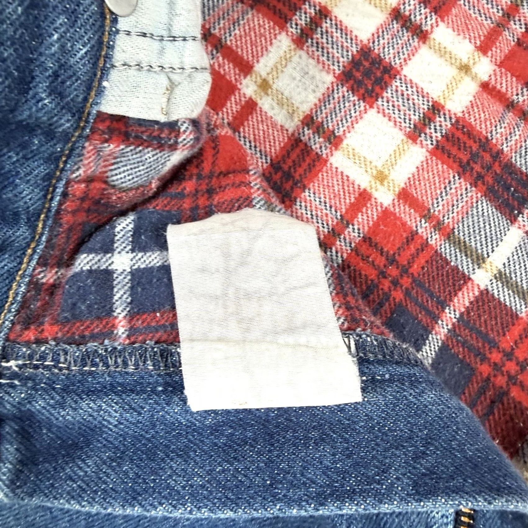 Carhartt VINTAGE Carhartt Flannel Lined Jeans Mens 36x29 Blue Straight Relaxed Workwear Size US 36 / EU 52 - 6 Thumbnail