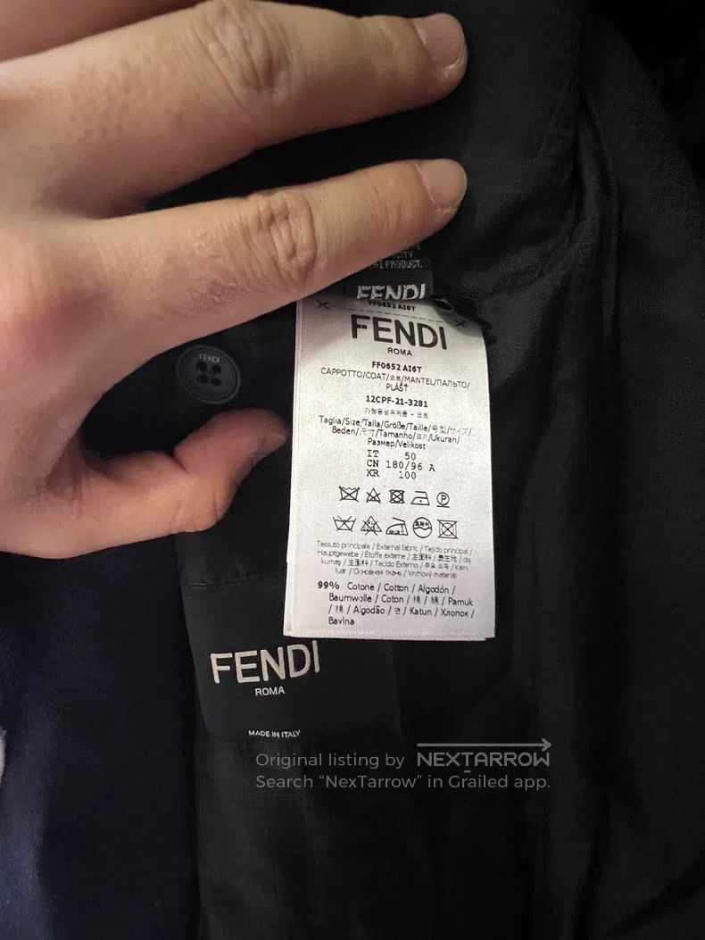 Fendi Fendi Denim coat Size US M / EU 48-50 / 2 - 4 Thumbnail