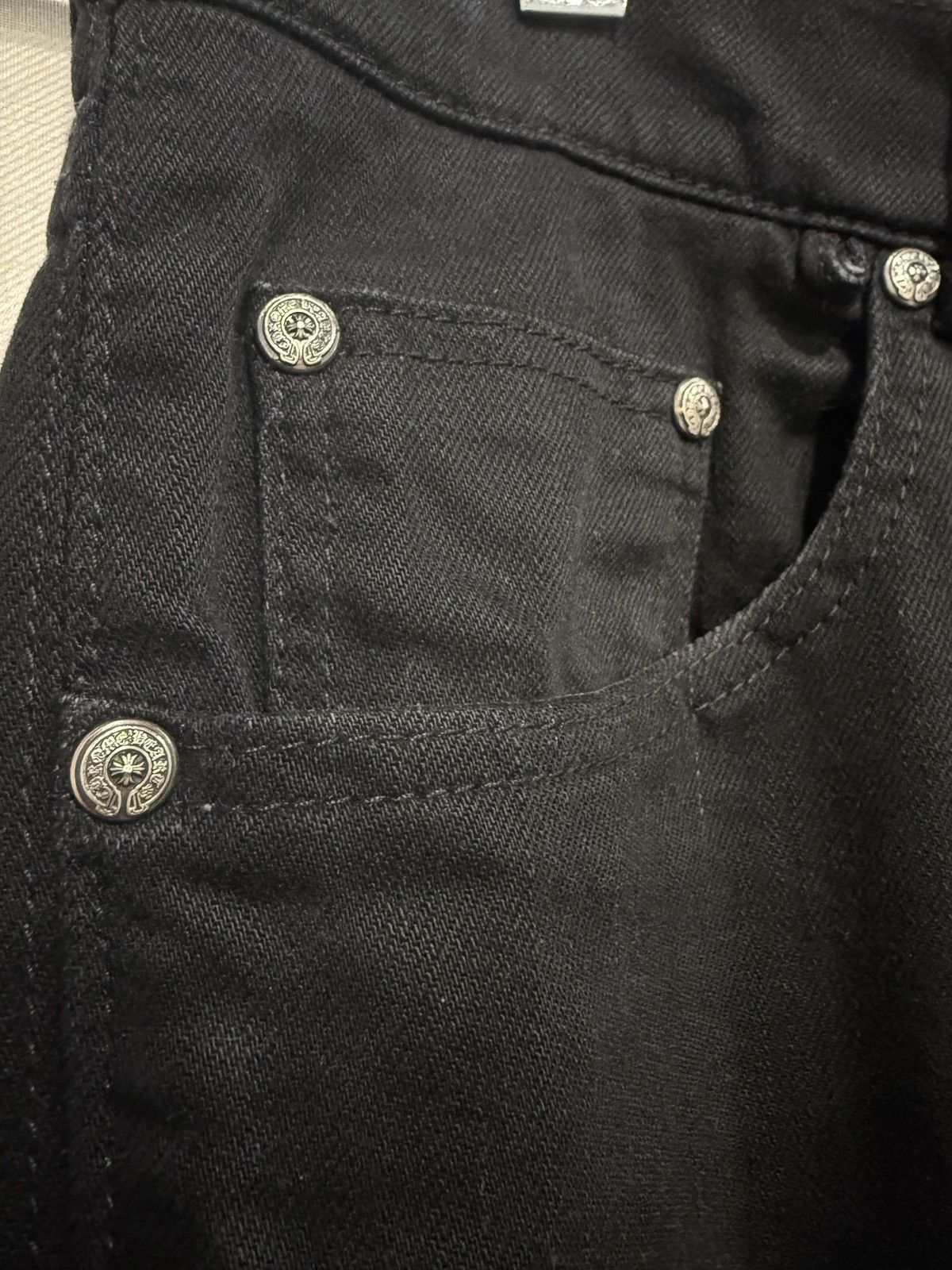 Chrome Hearts Chrome Hearts Fleurknee w/ dagger zippers Size US 34 / EU 50 - 3 Thumbnail