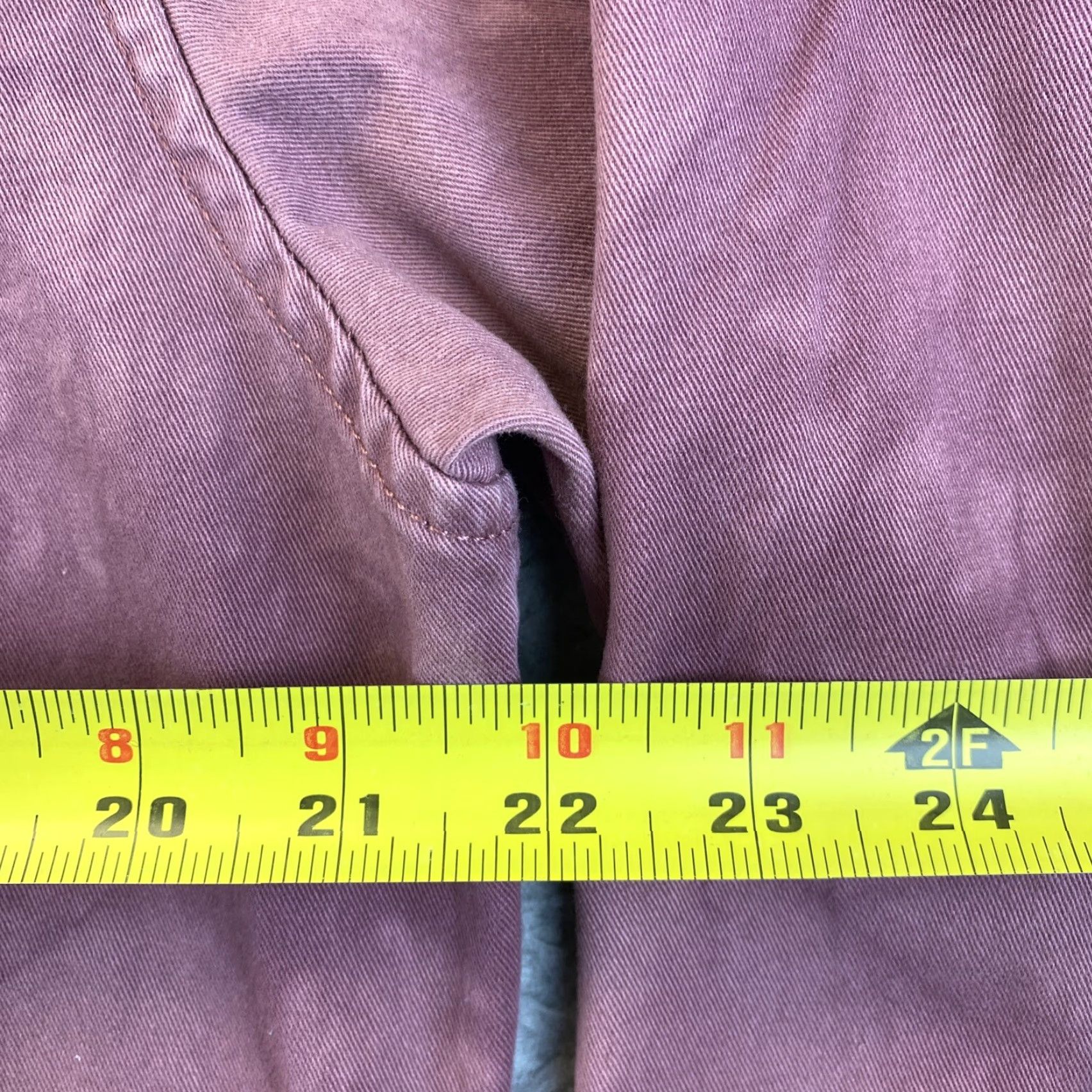 Pacsun VINTAGE Pacsun Dress Shirt Men Size 16.5 Long Sleeve Light Bleached Purple Cotton Size 42R - 6 Thumbnail