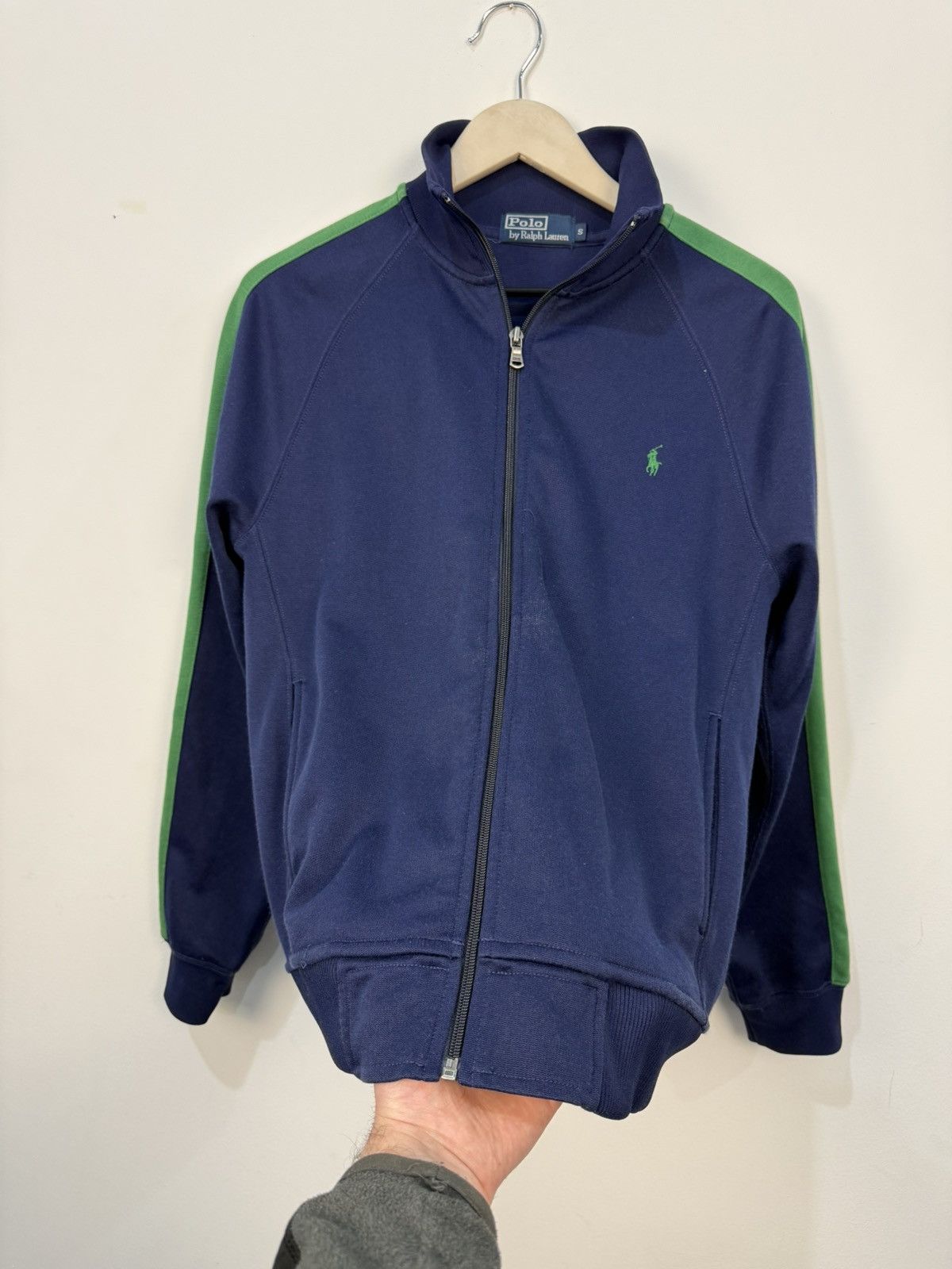 Polo Ralph Lauren Polo Ralph Lauren Vintage Zip Blue Sweatshirt Size US S / EU 44-46 / 1 - 5 Thumbnail