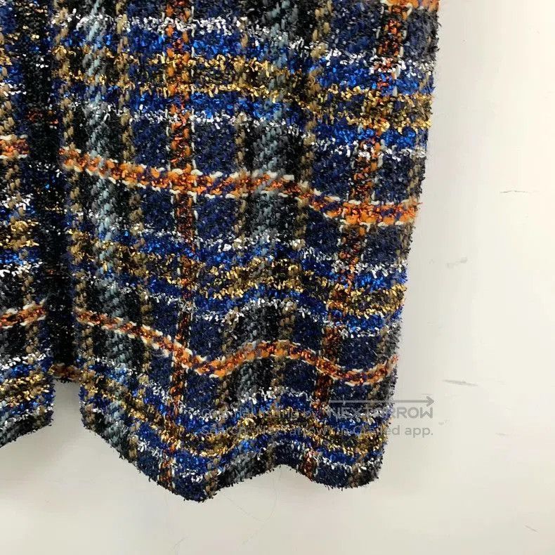Chanel Chanel Tweed Plaid Wool Coat. Size US XS / EU 42 / 0 - 5 Thumbnail
