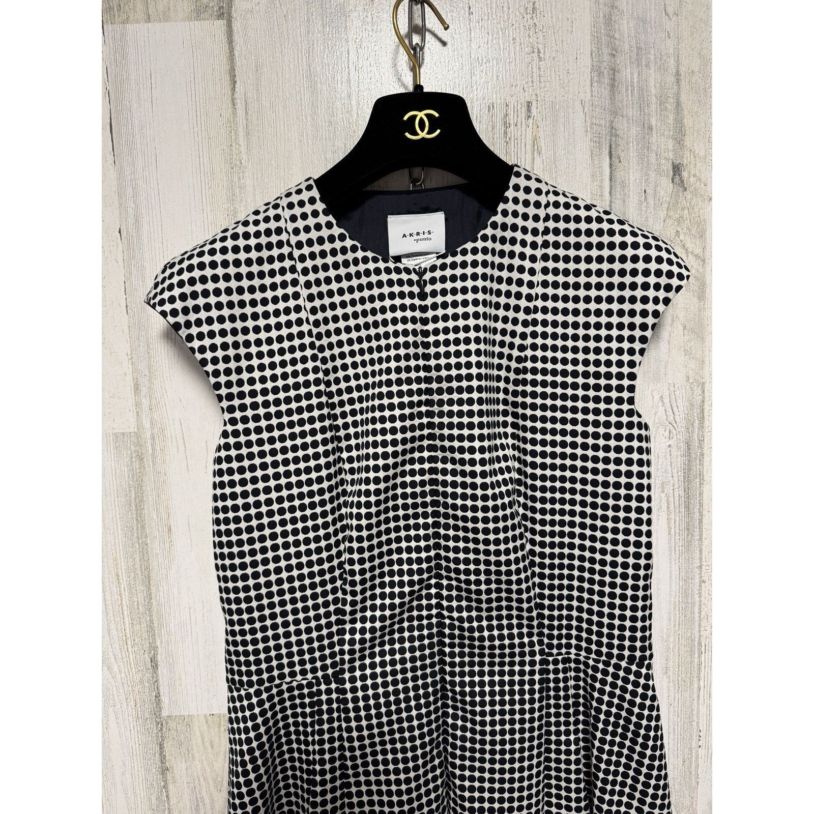 Akris Akris Punto Patterned Sleeveless Midaxi Dress Size M / US 6-8 / IT 42-44 - 9 Thumbnail