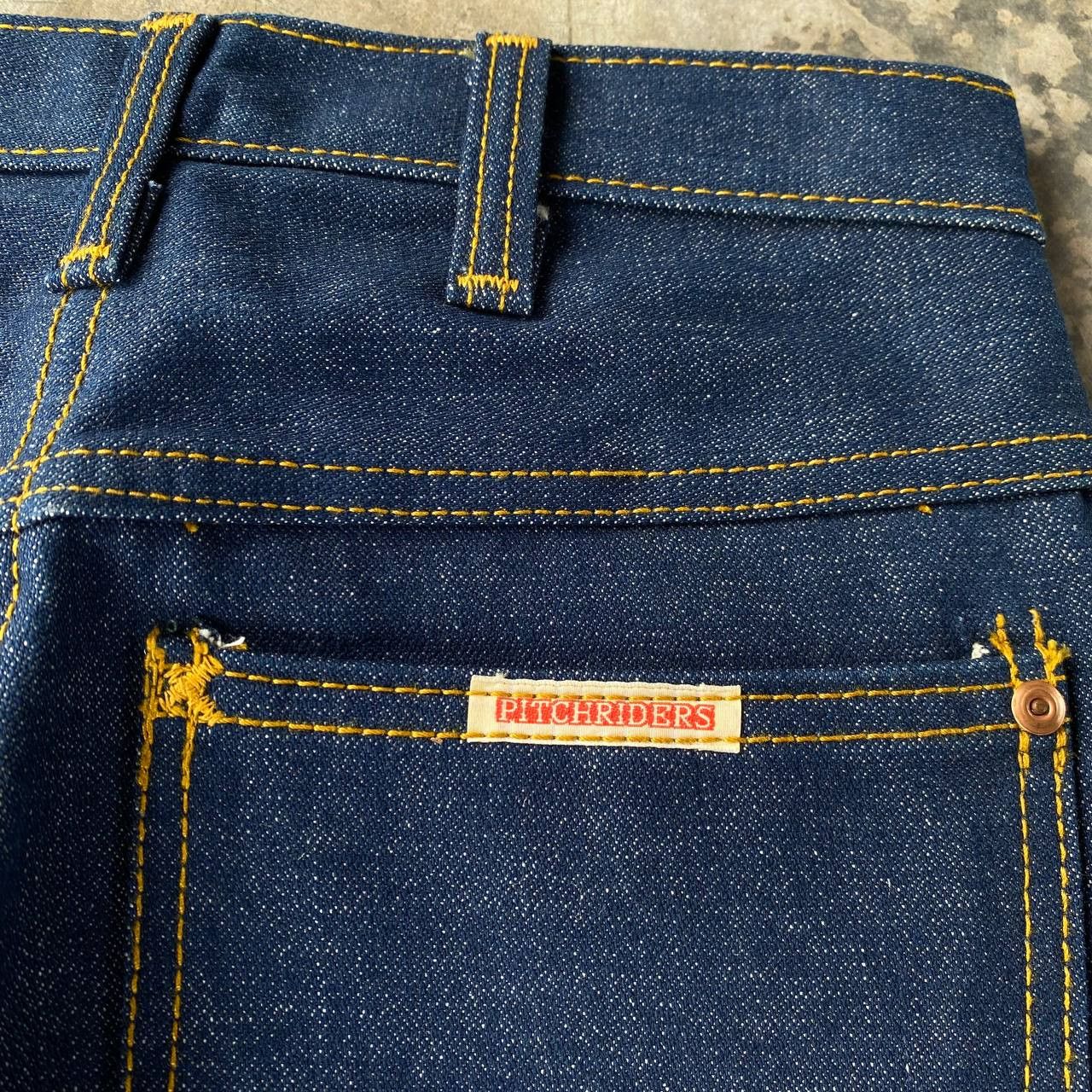 Vintage VERY RARE VINTAGE 60-70S PITCHRIDERS DENIM MADE IN CANADA Size US 28 / EU 44 - 12 Thumbnail