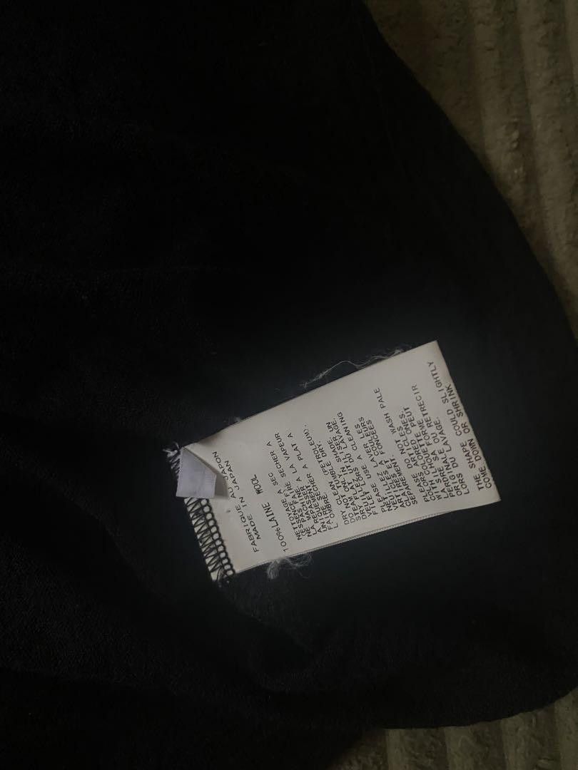 Yohji Yamamoto YOHJI YAMAMOTO 00AW ZIPPED KNIT Size US XL / EU 56 / 4 - 6 Thumbnail