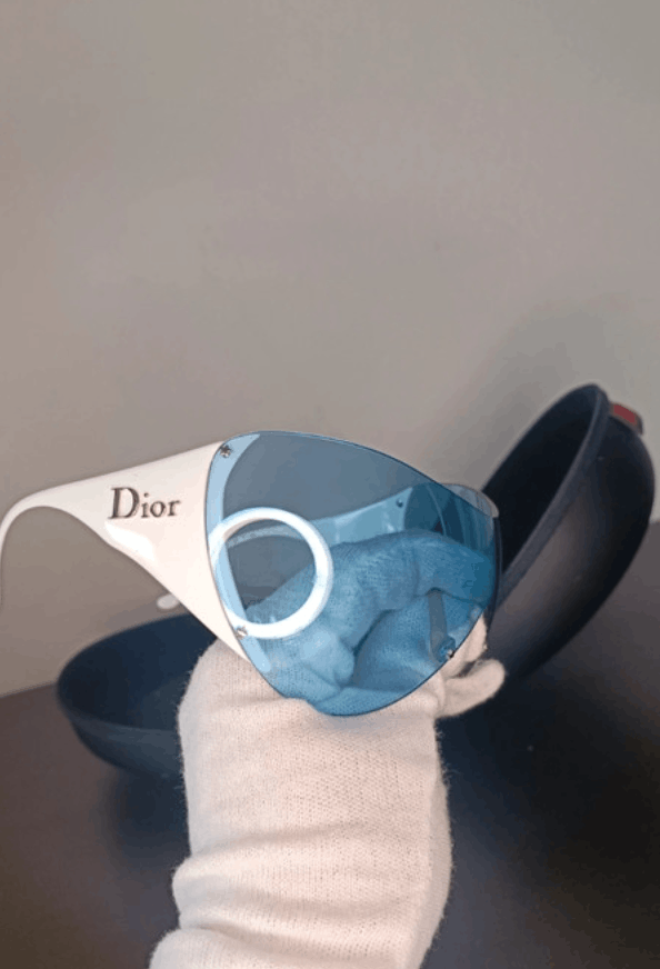 Christian Dior Monsieur Dior Sunglasses Ski Bike Pop Overshine Rimless Vintage Size ONE SIZE - 1 Thumbnail