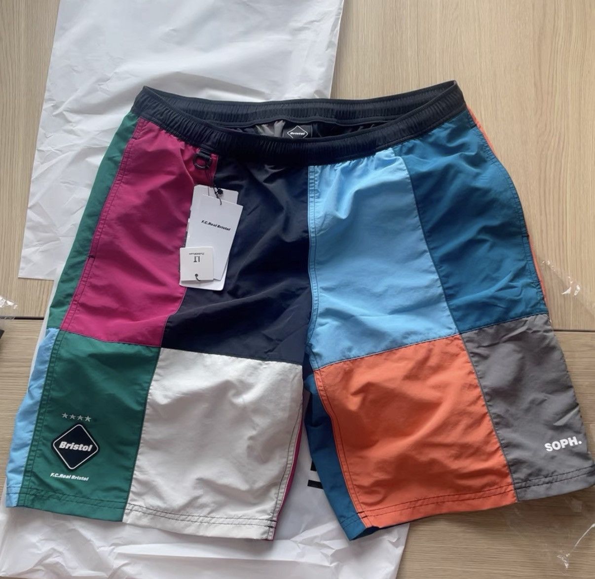 F.C.R.B rare 2017 NIKE F.C. REAL BRISTOL CAMO PRACTICE SHORTS