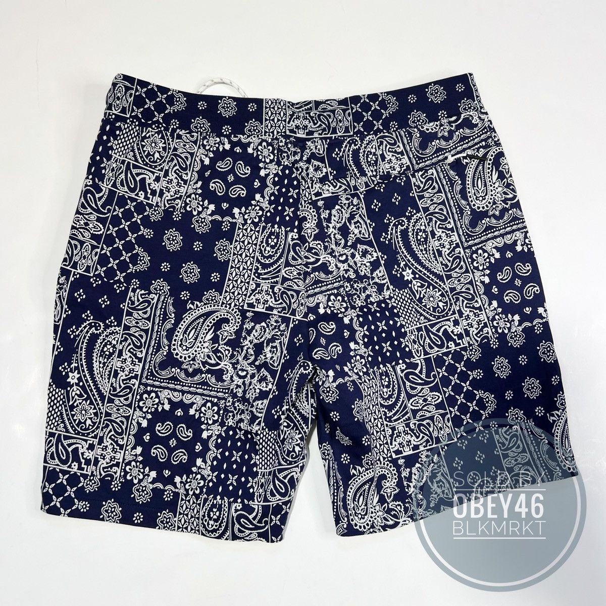 RLX Ralph Lauren Polo RLX Navy Bandana All Over Paisley Print Golf Shorts S Size US 30 / EU 46 - 2 Thumbnail