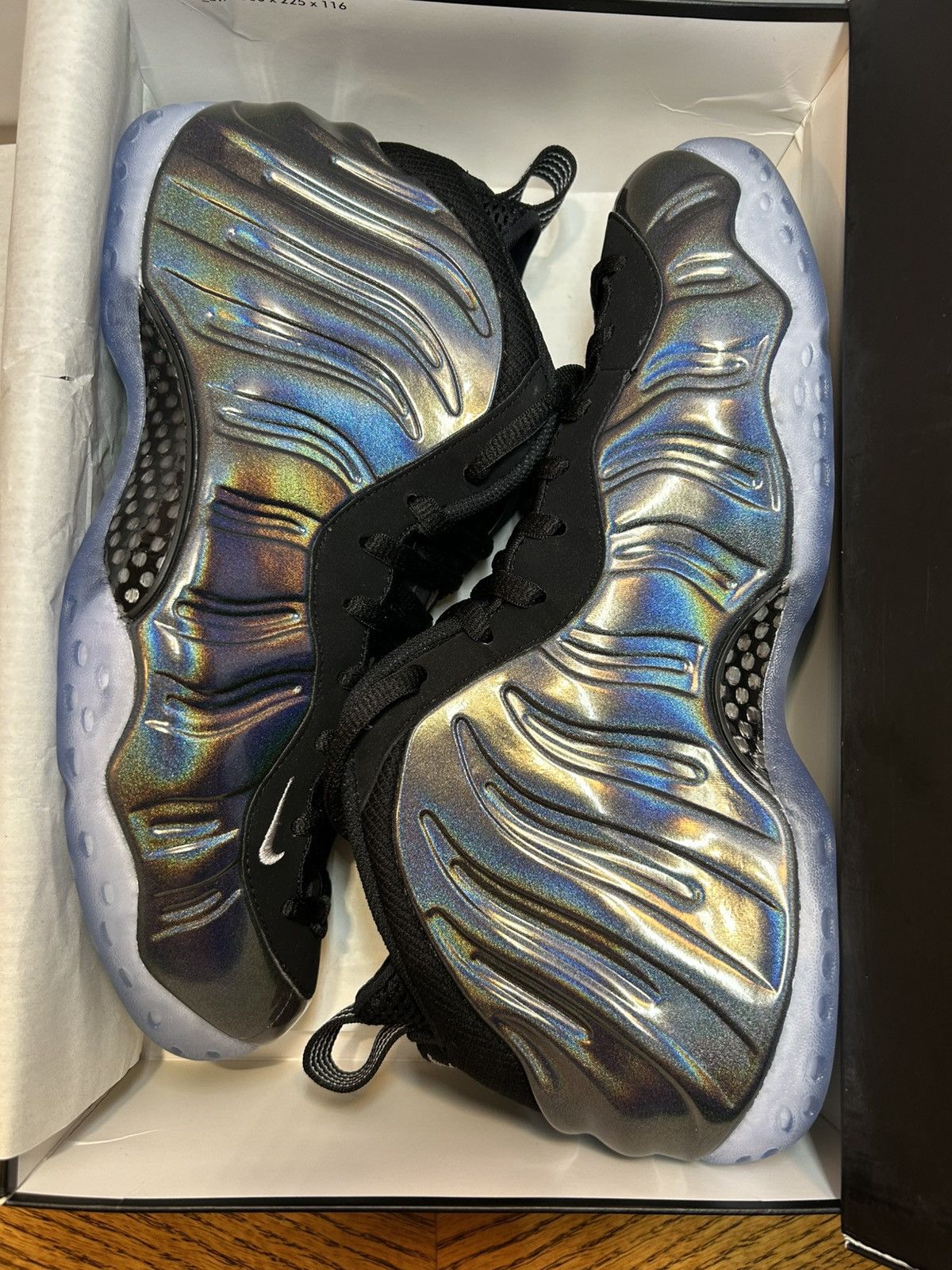 Nike Size 11 - Nike Air Foamposite One Hologram 2015 NEW Size US 11 / EU 44 - 4 Thumbnail