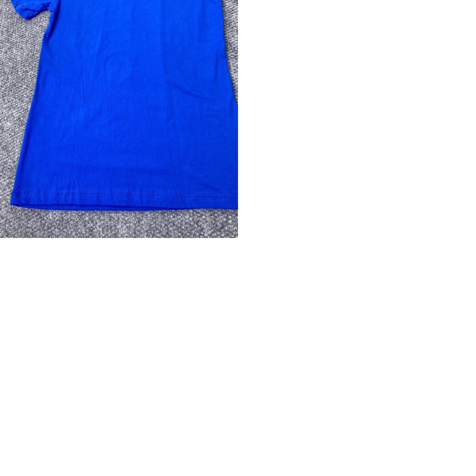 Vintage Peace Symbol Womens Shirt Small Blue Bella + Canvas USA Patriotic Shirt Womens SS Crew Neck Short Sleeve T-Shirt Blue Size S / US 4 / IT 40 - 9 Thumbnail