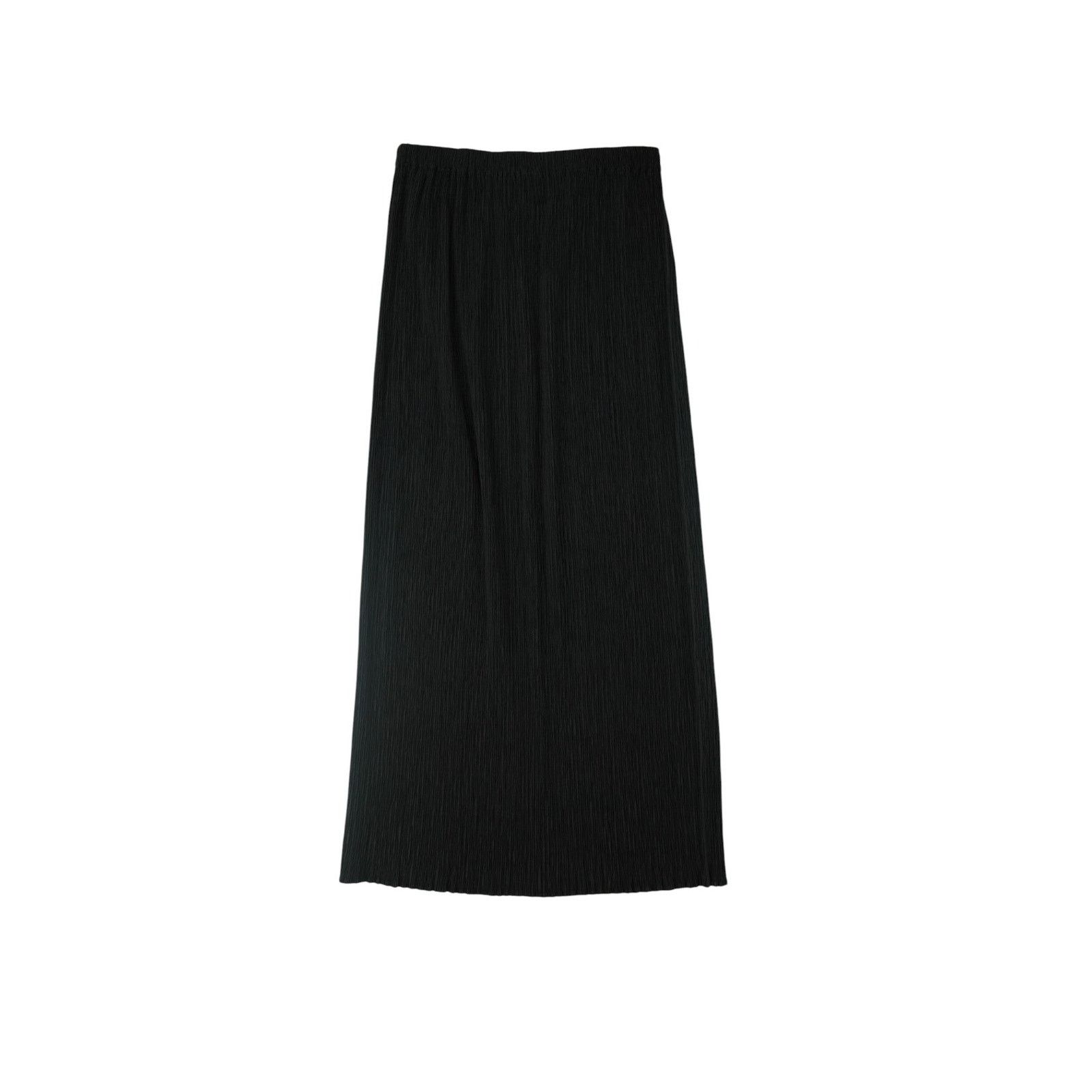 Issey Miyake Pleats Please Black Maxi Skirt Size 27" / US 4 / IT 40 - 1 Thumbnail