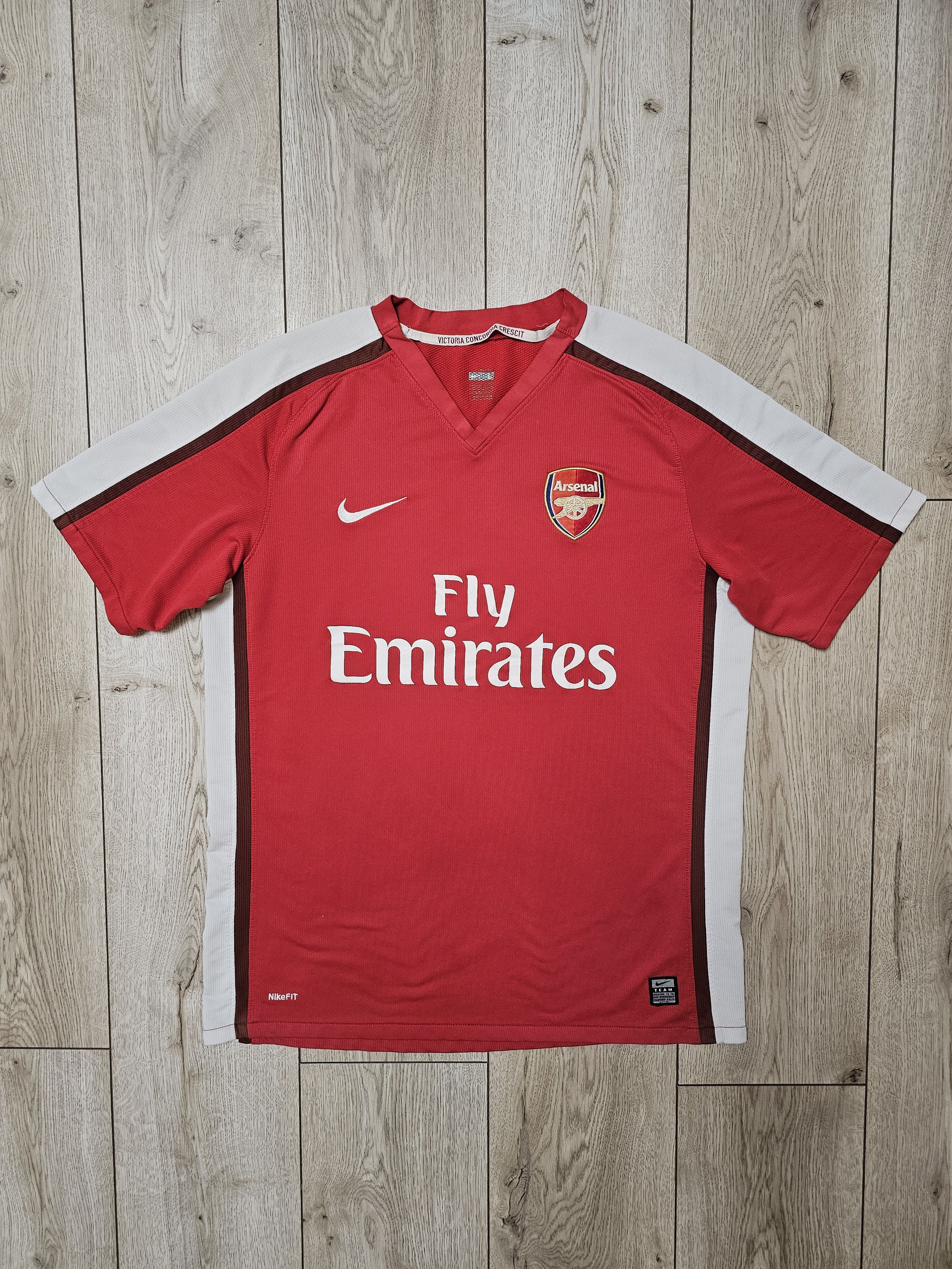 Nike ARSENAL 2008 2010 HOME VINTAGE FOOTBALL SHIRTSOCCER JERSEY Size US L / EU 52-54 / 3 - 1 Thumbnail