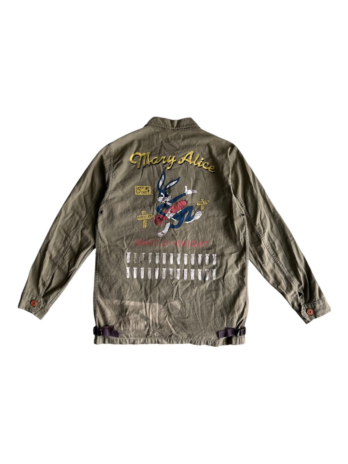 Aspesi Aspesi USN CV-17 Military Bugs Bunny Mascots Deck Jacket Size US M / EU 48-50 / 2 - 2 Thumbnail