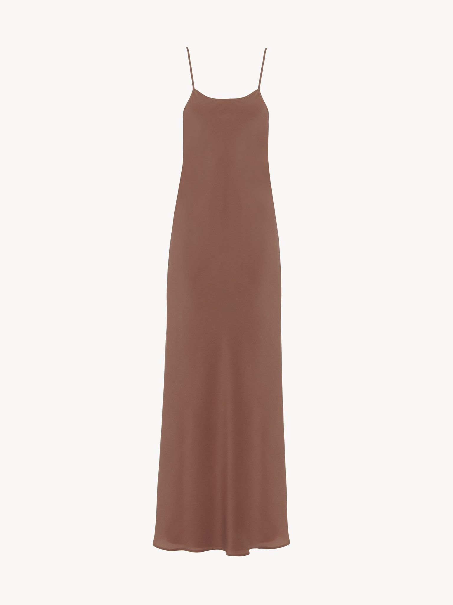 Chloe o1loc1c0325 CHC24 Dress in Brown Size L / US 10 / IT 46 - 1 Thumbnail