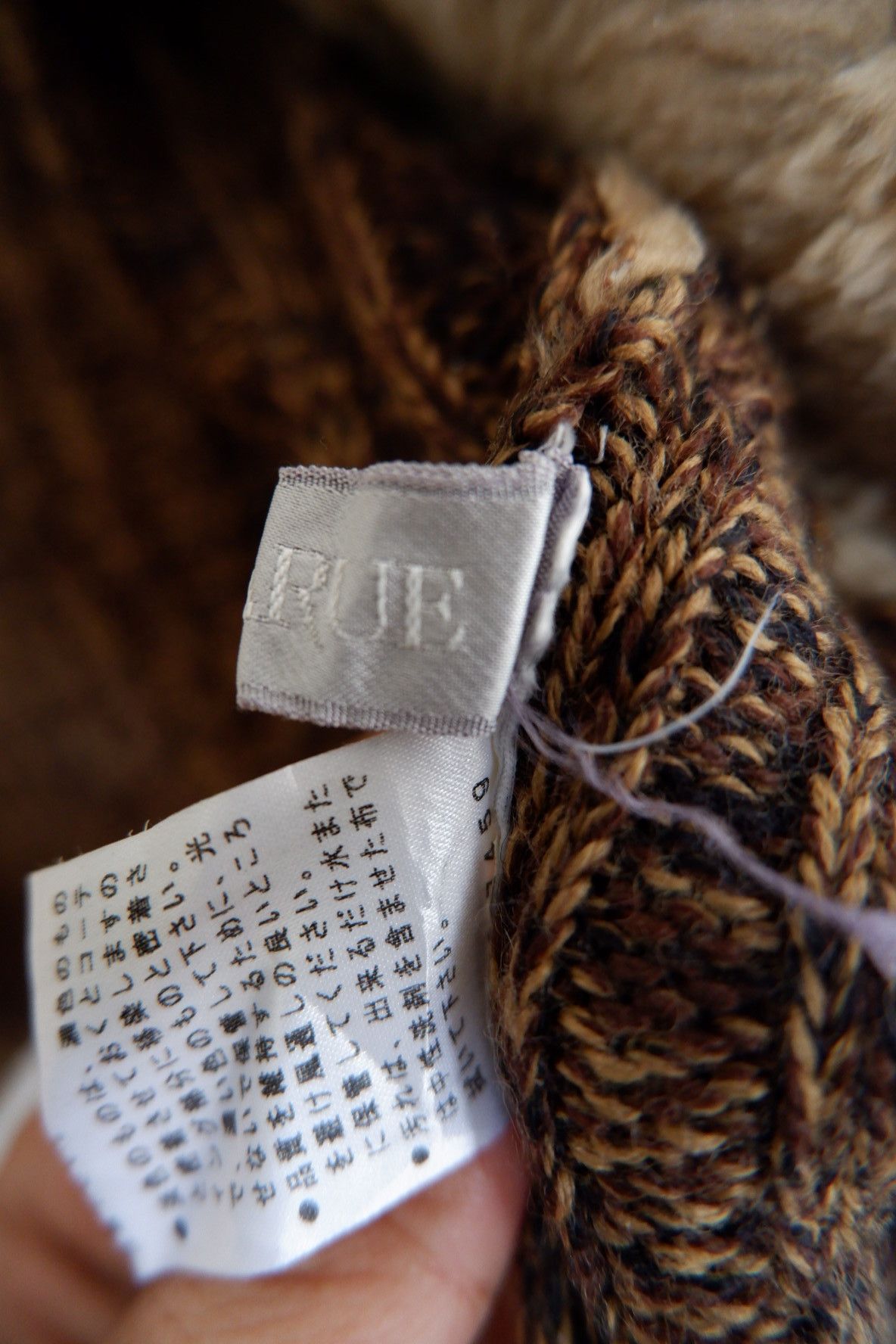 If Six Was Nine Vintage Apparue Faux Fur Linning Knitwear Size US M / EU 48-50 / 2 - 8 Thumbnail
