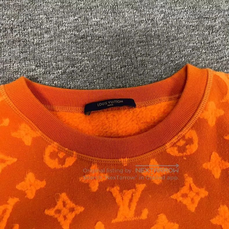 Louis Vuitton louis vuitton orange printed sweatshirt size M. Size US M / EU 48-50 / 2 - 5 Thumbnail