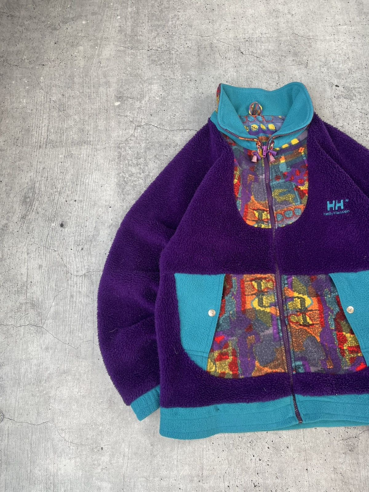 Helly Hansen Helly Hansen Vintage Ski Fleece Half Zip Size US L / EU 52-54 / 3 - 2 Thumbnail