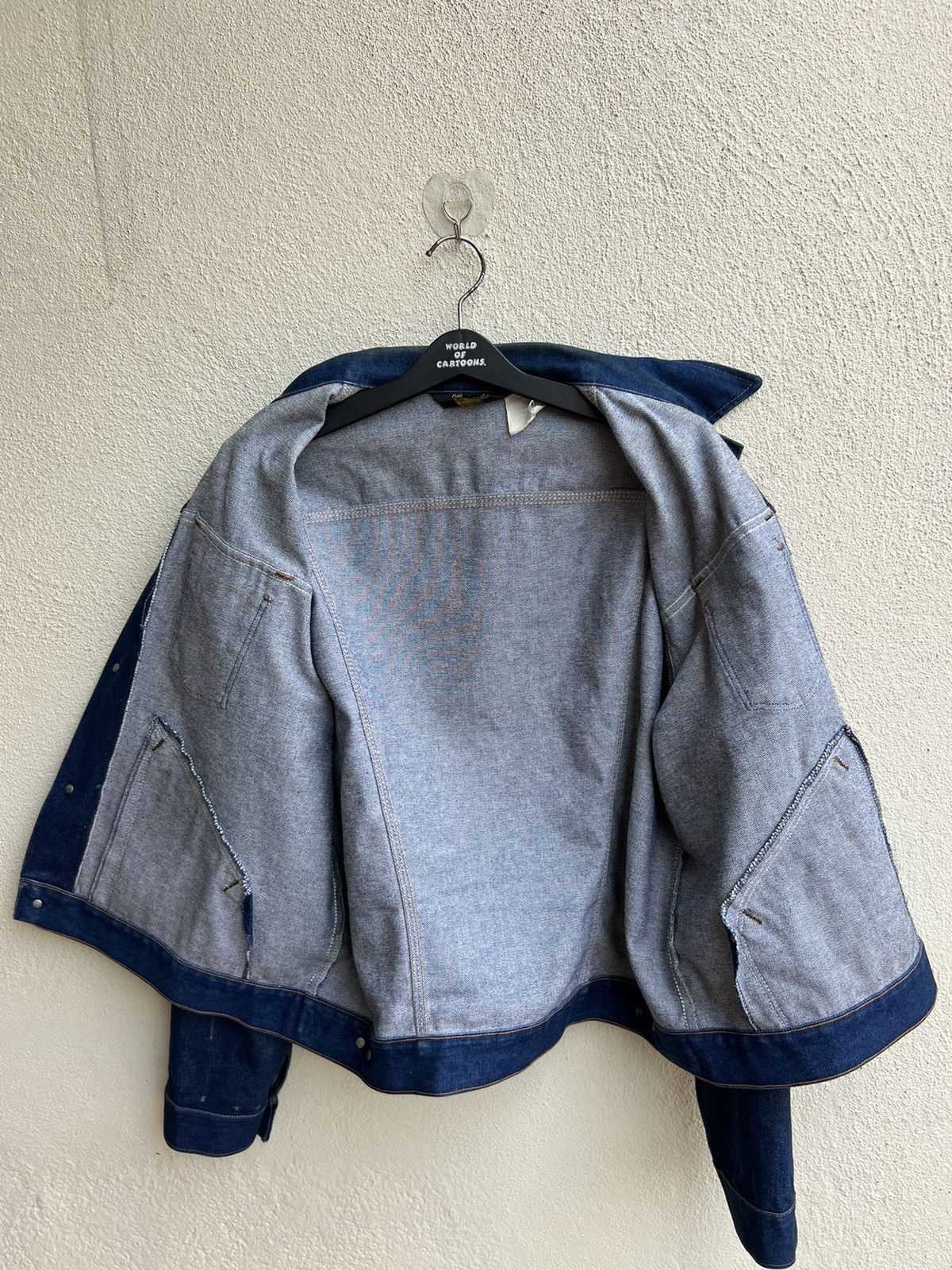 Vintage Vintage 70s 80s Wrangler Blue Denim Jacket Size US XXL / EU 58 / 5 - 17 Thumbnail