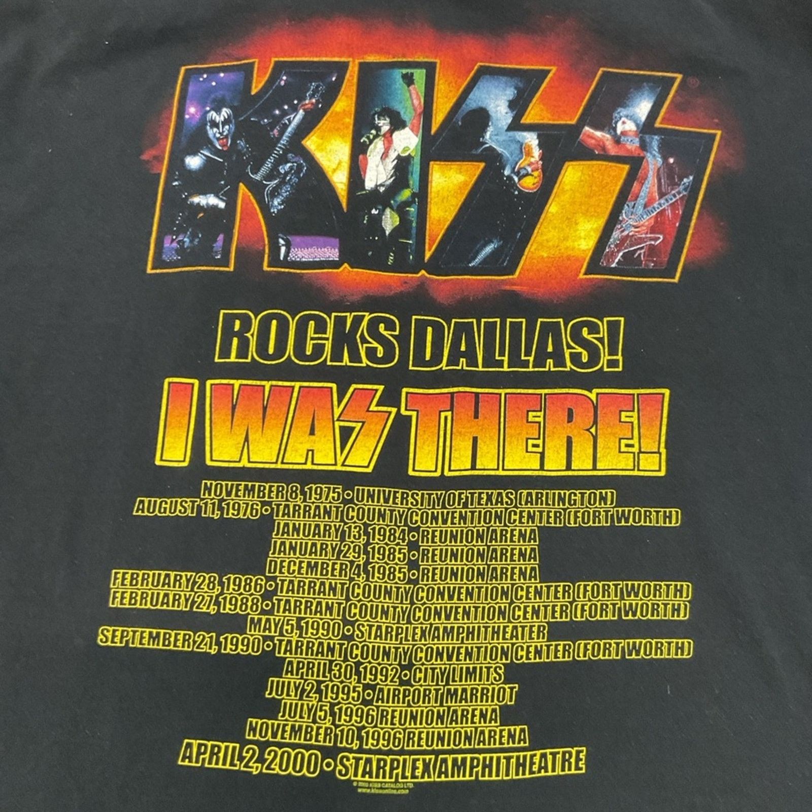 All Sport 2000's Rare Vintage kiss Band Tour Single Stitch T-shirt Size US XL / EU 56 / 4 - 4 Thumbnail